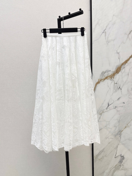 D 25ss lace skirt