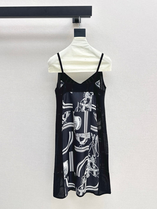 Herm 25ss silk slip dress