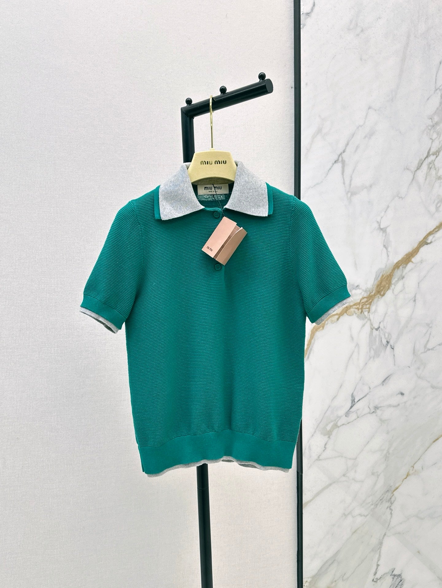 mi 25ss knit polo shirt