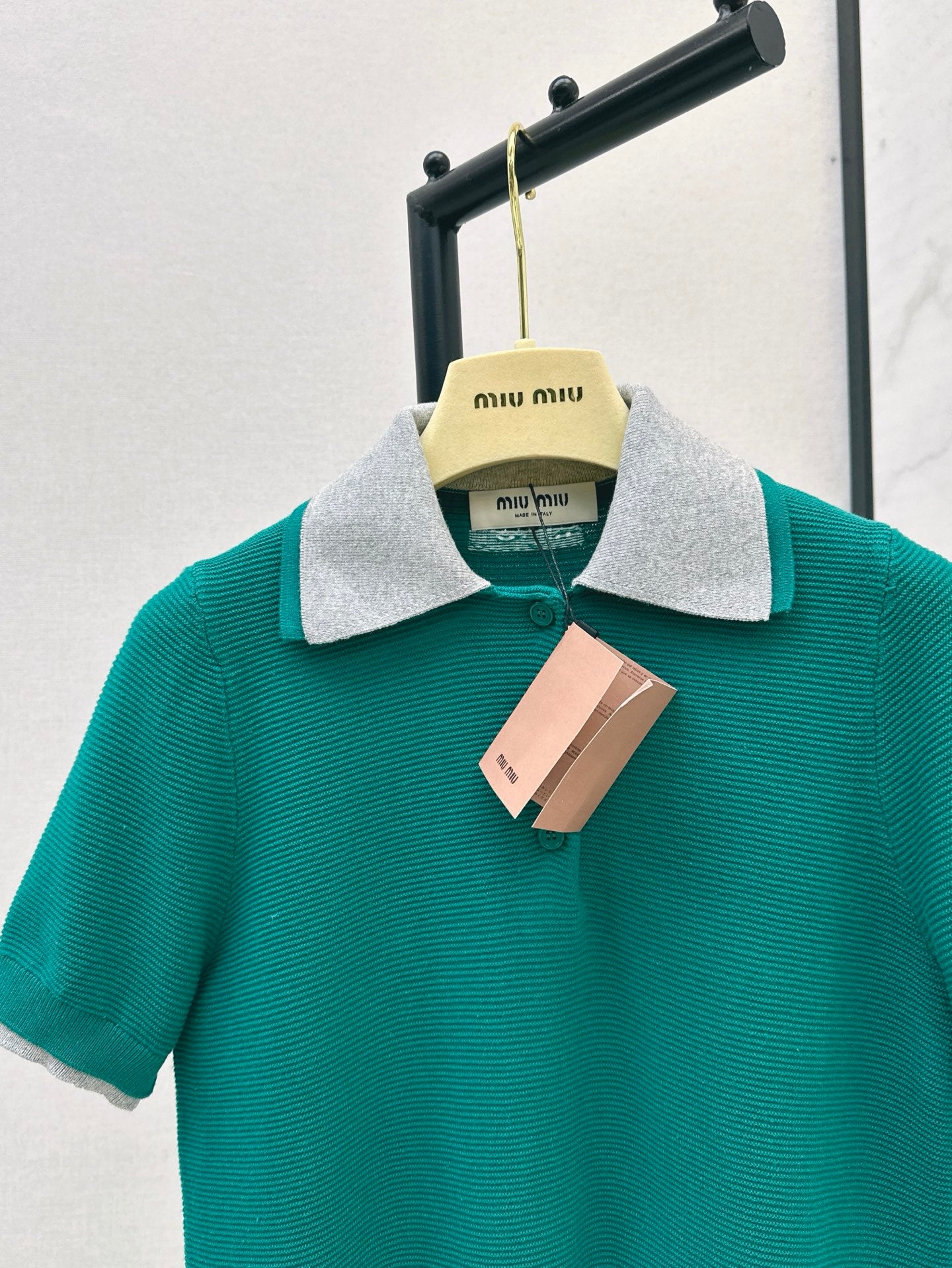 mi 25ss knit polo shirt