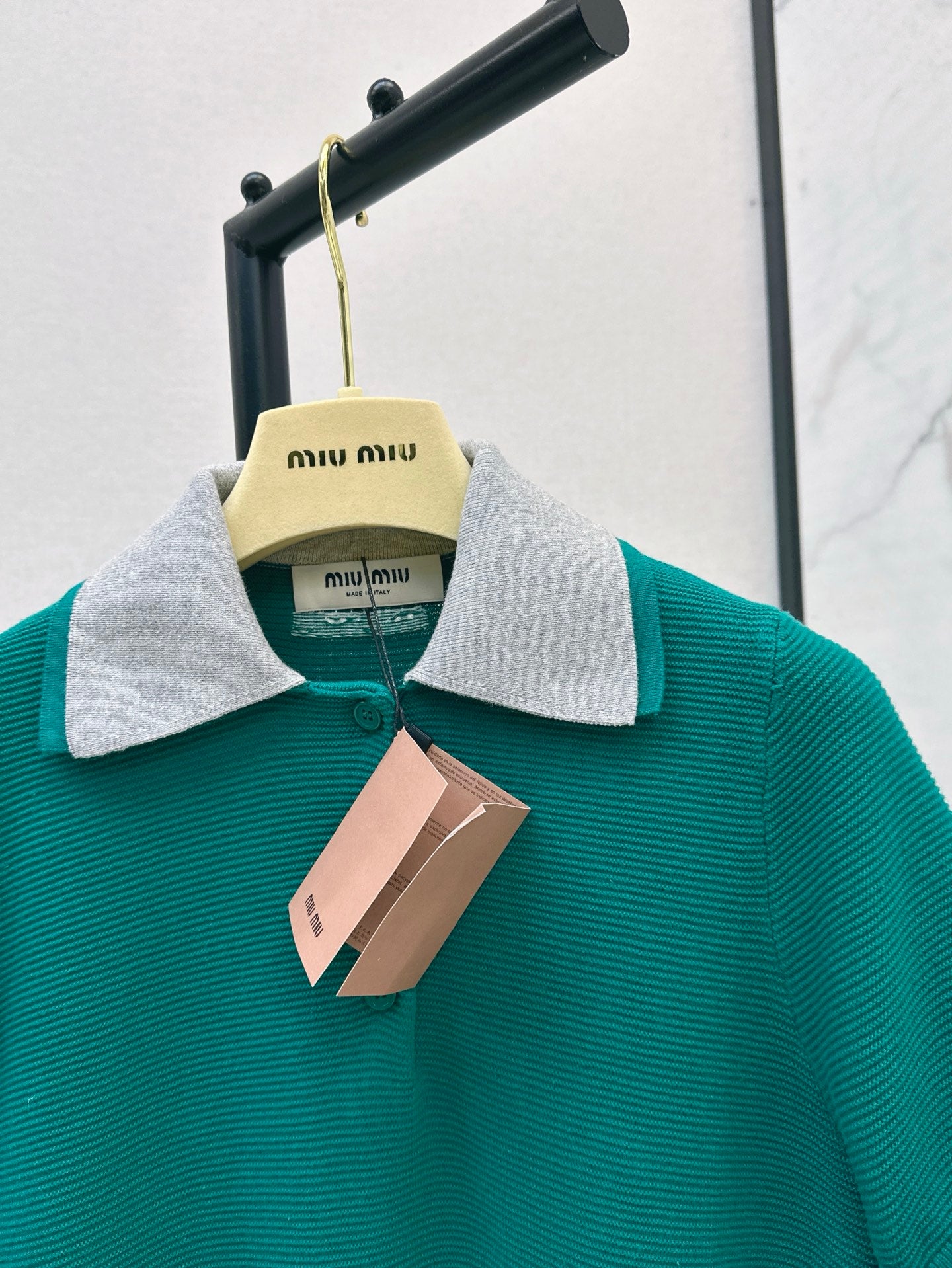 mi 25ss knit polo shirt