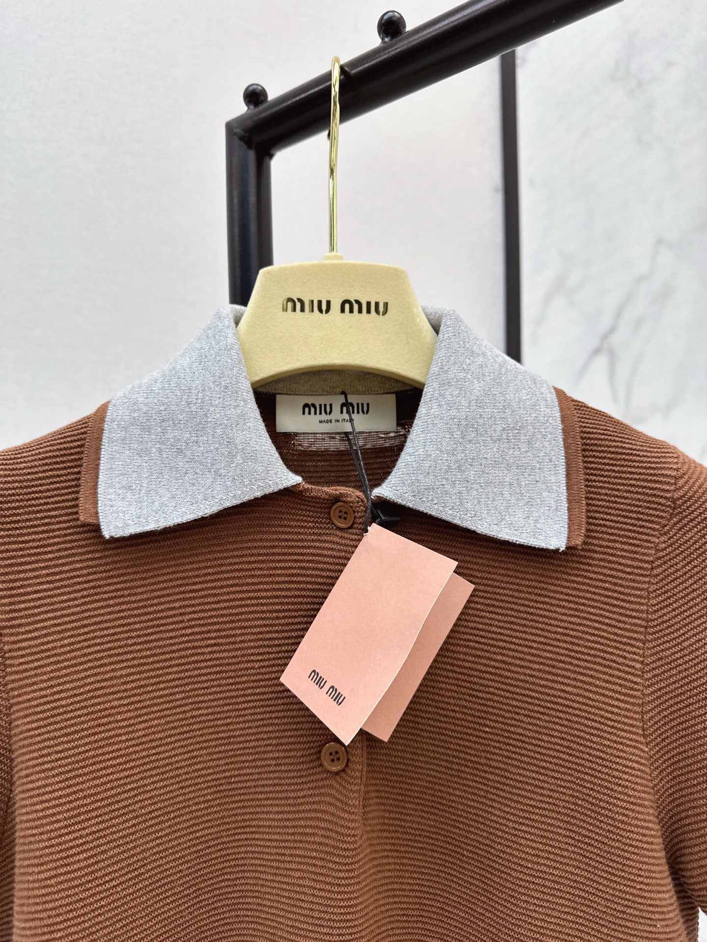 mi 25ss knit polo shirt