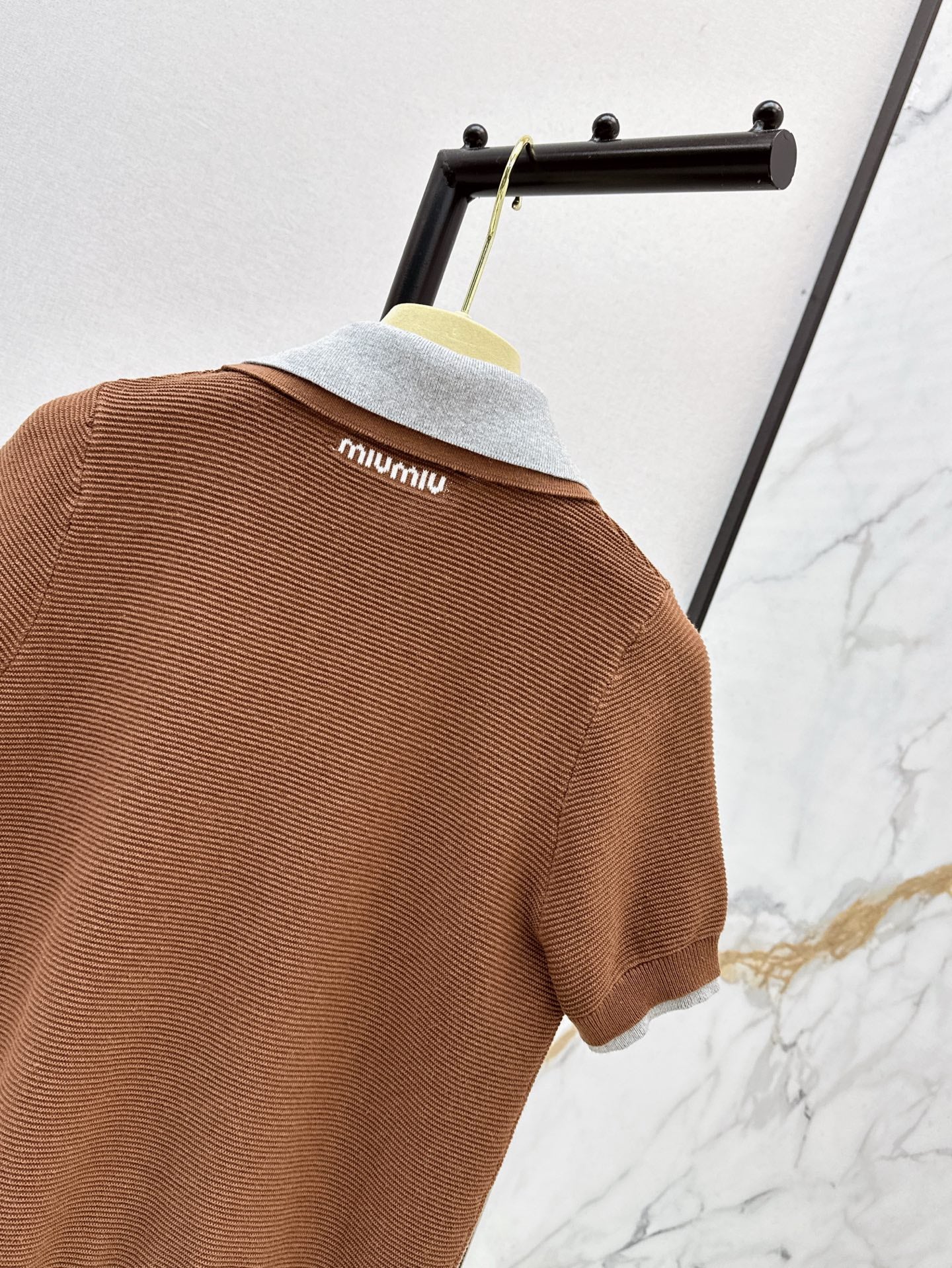 mi 25ss knit polo shirt