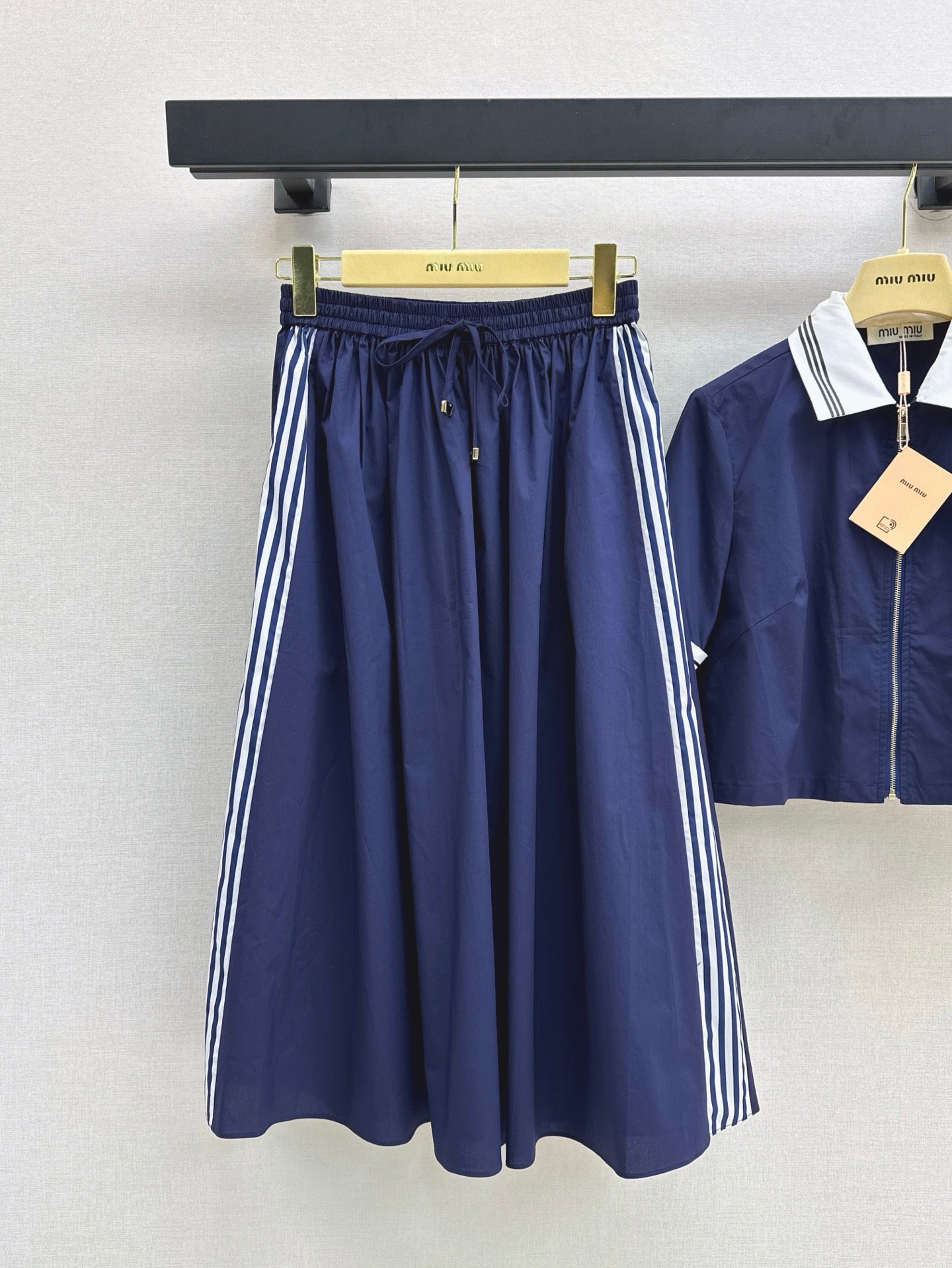 Miu 25ss jacket skirt set