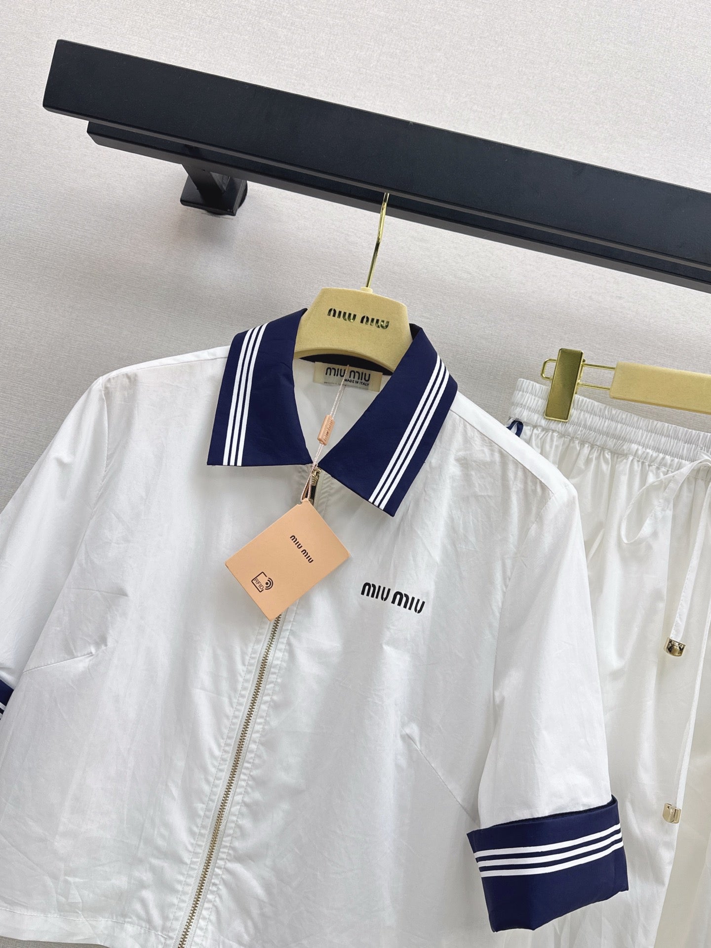 Miu 25ss jacket skirt set