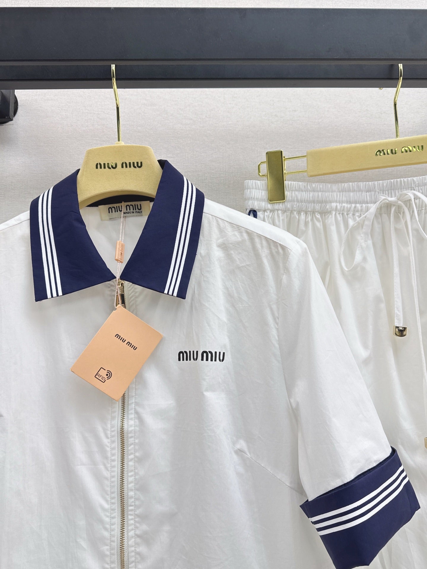 Miu 25ss jacket skirt set