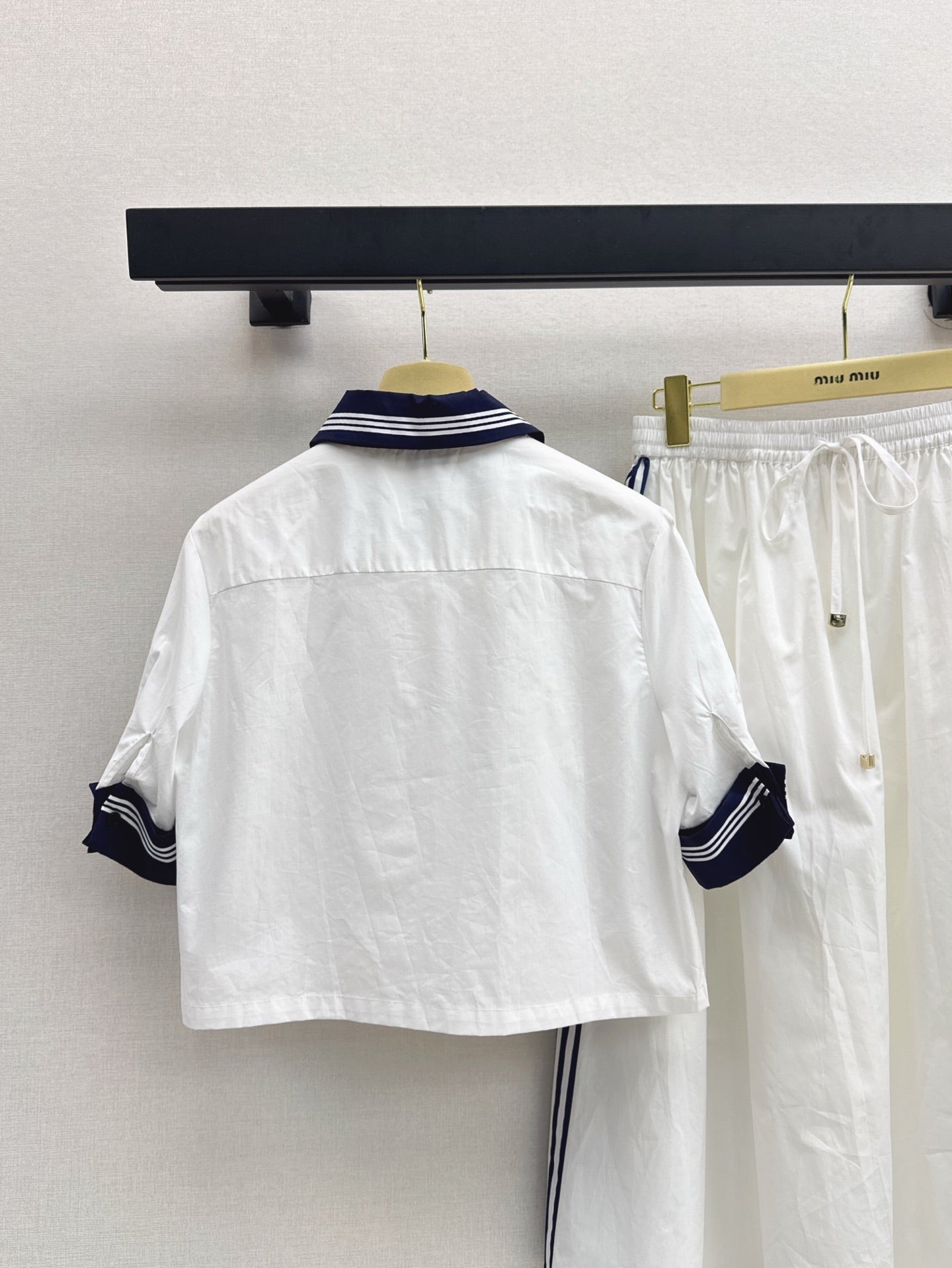 Miu 25ss jacket skirt set