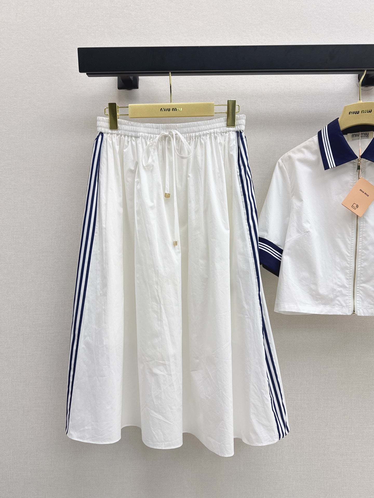Miu 25ss jacket skirt set