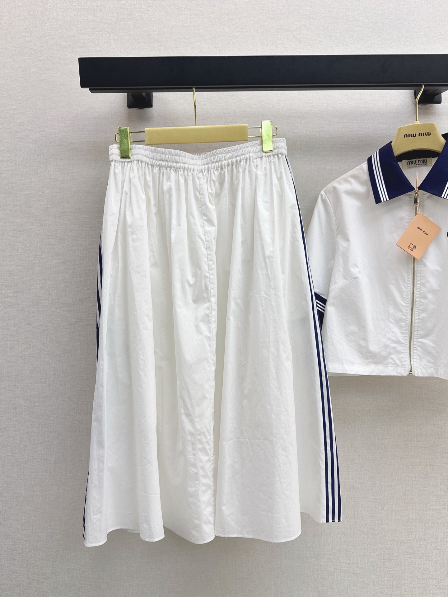 Miu 25ss jacket skirt set
