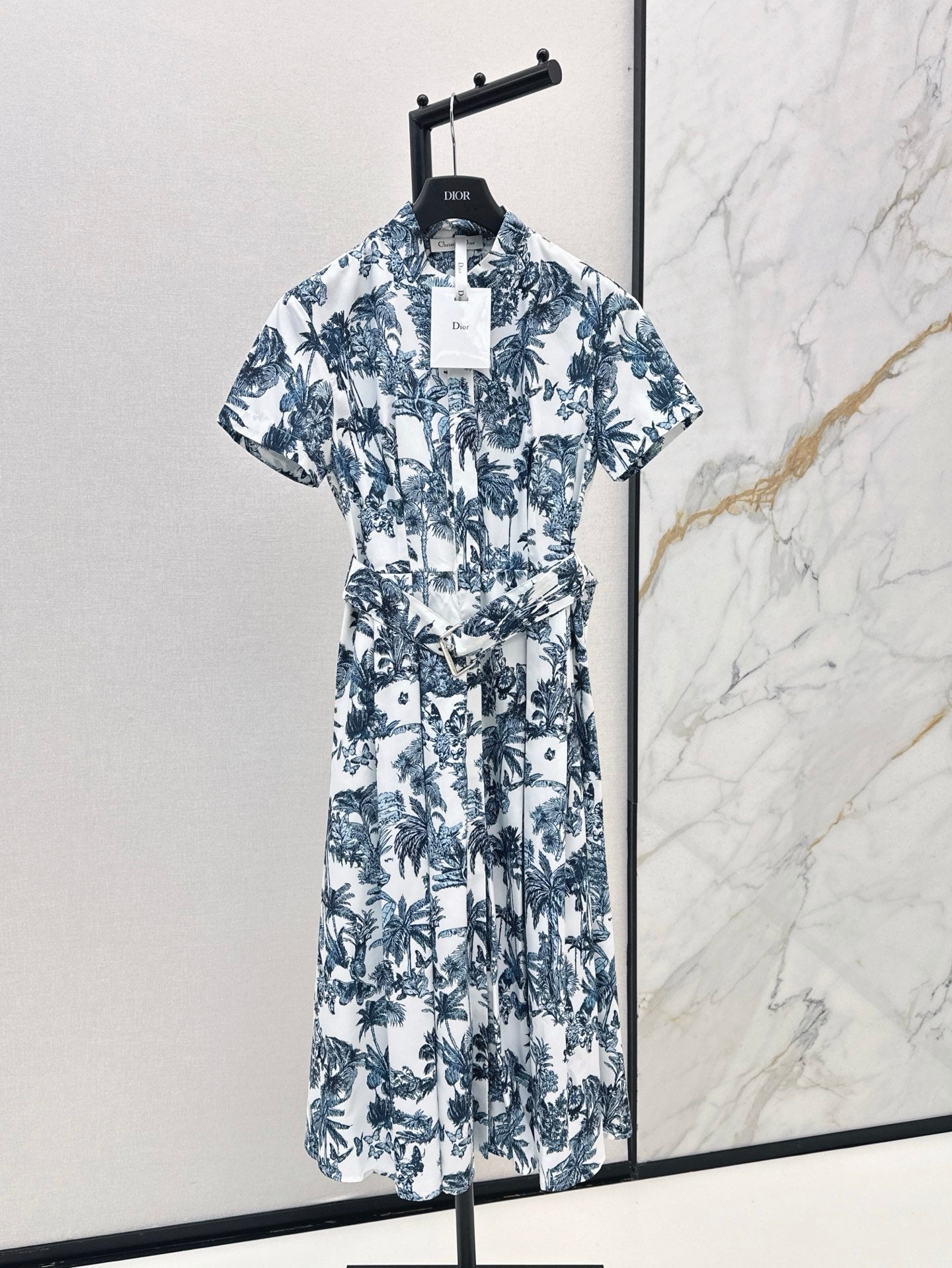Dio 25ss print dress