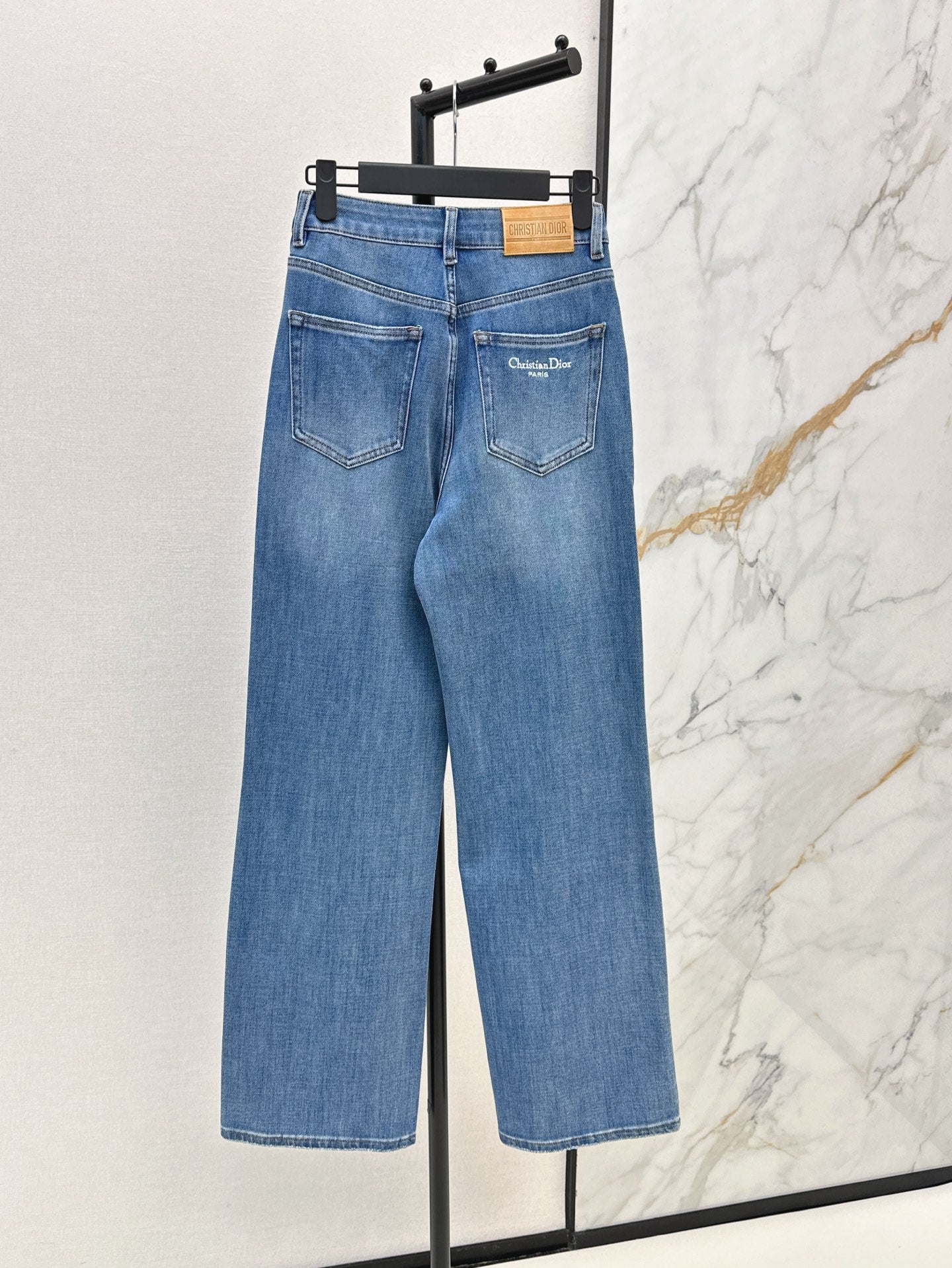 D 25ss embroidered jeans