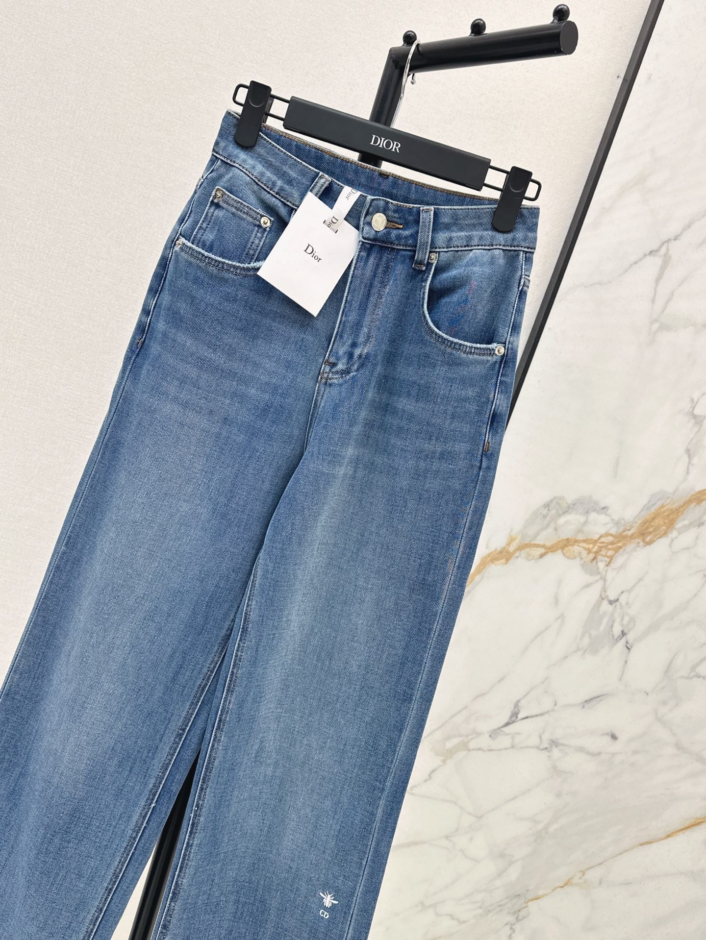 D 25ss embroidered jeans