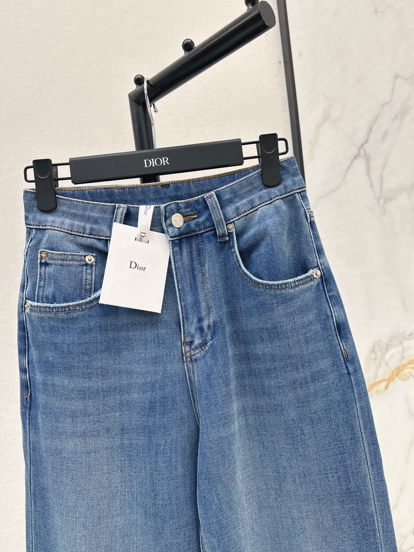 D 25ss embroidered jeans