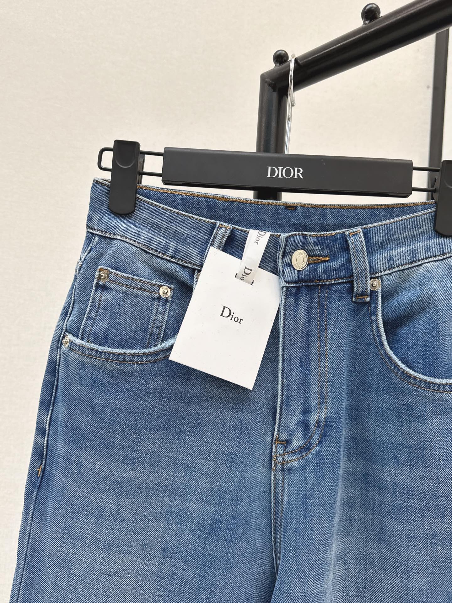 D 25ss embroidered jeans