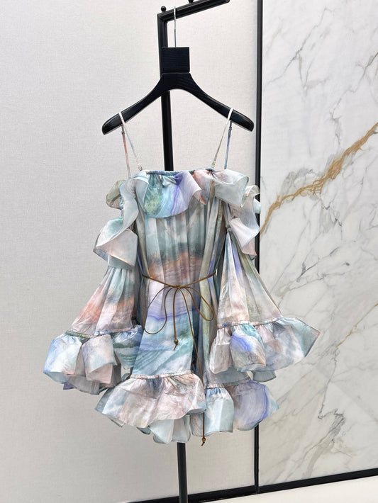 Zimm 25ss silk dress
