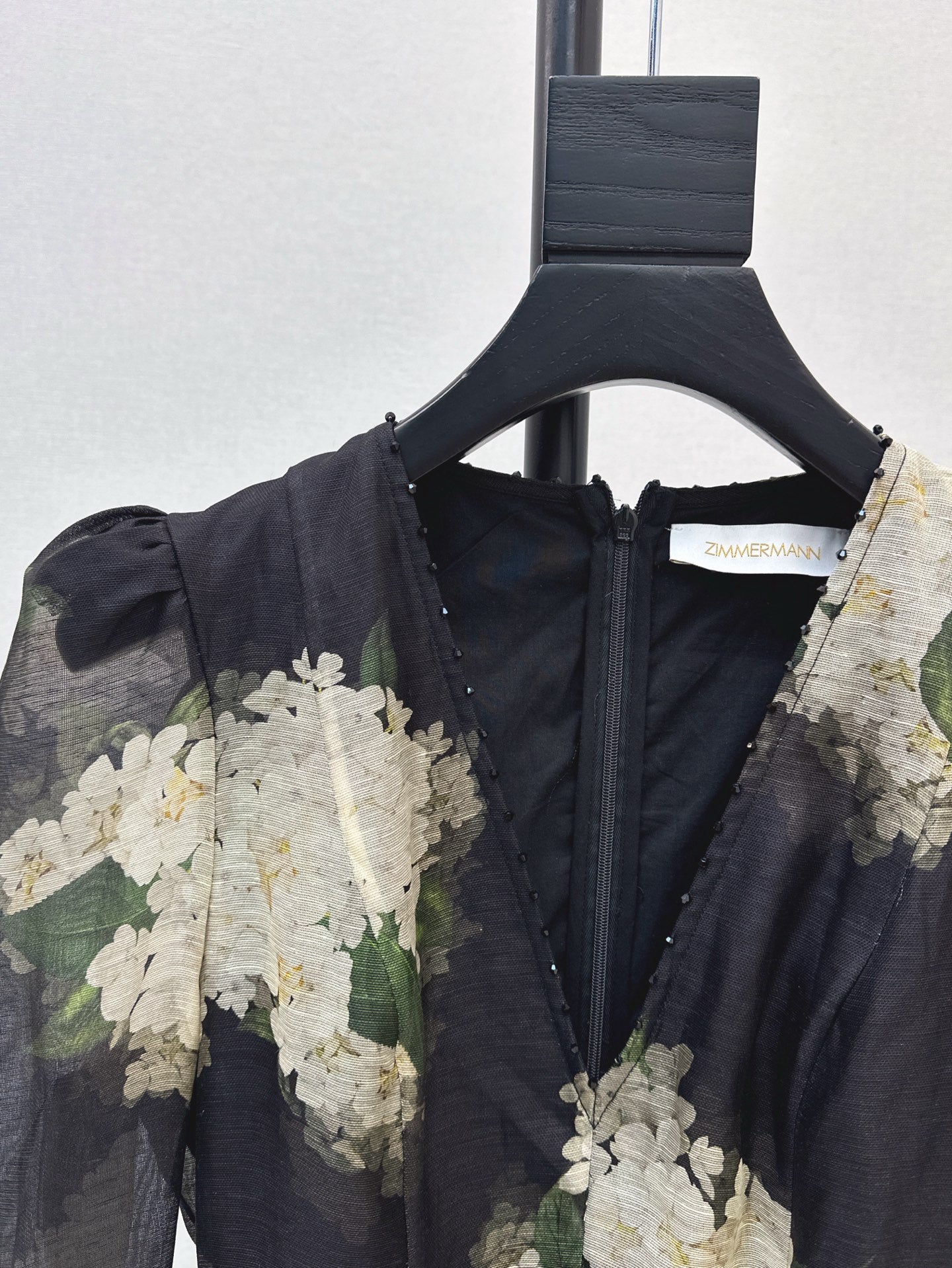 zimm 25ss print silk dress