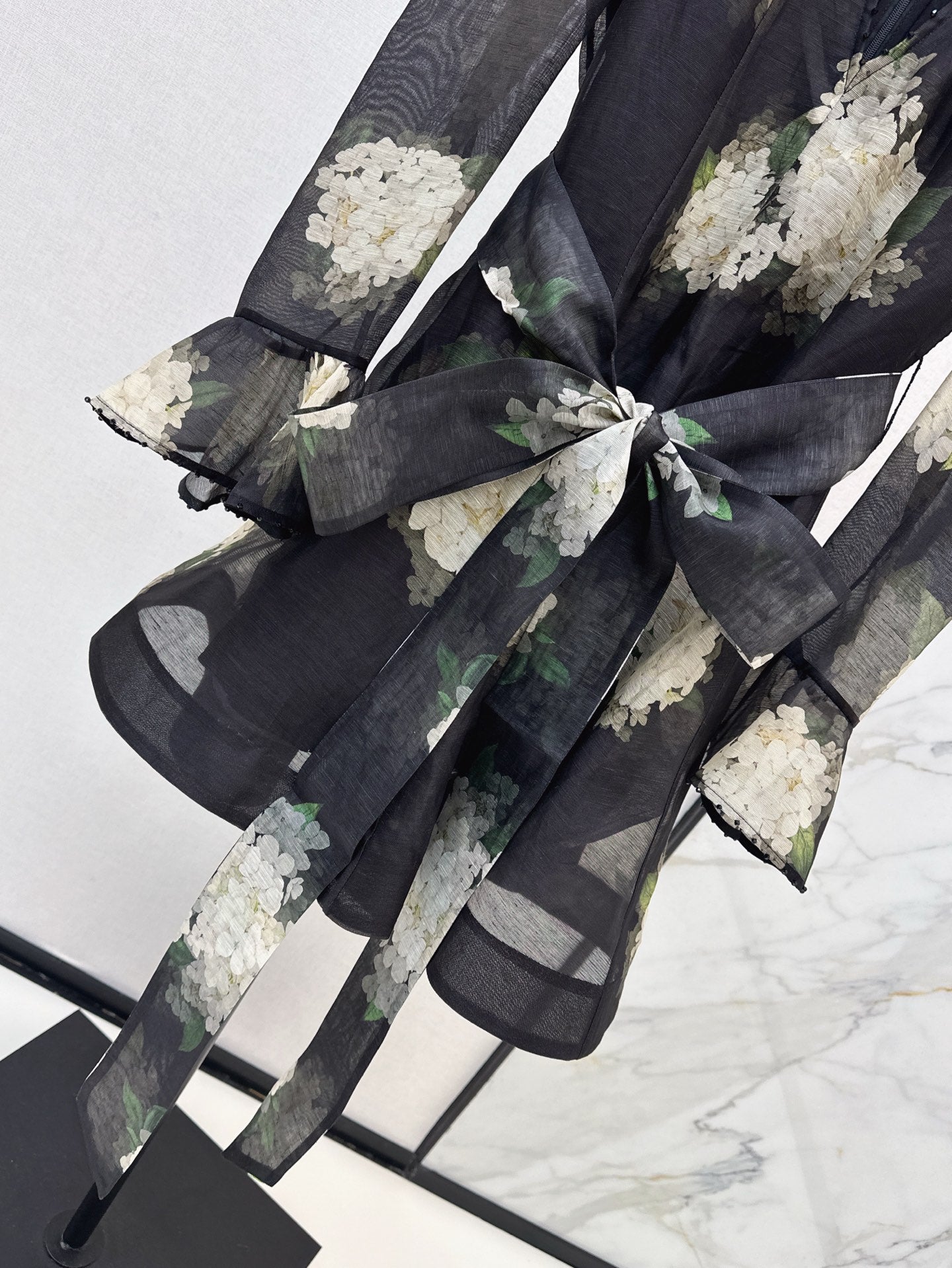zimm 25ss print silk dress