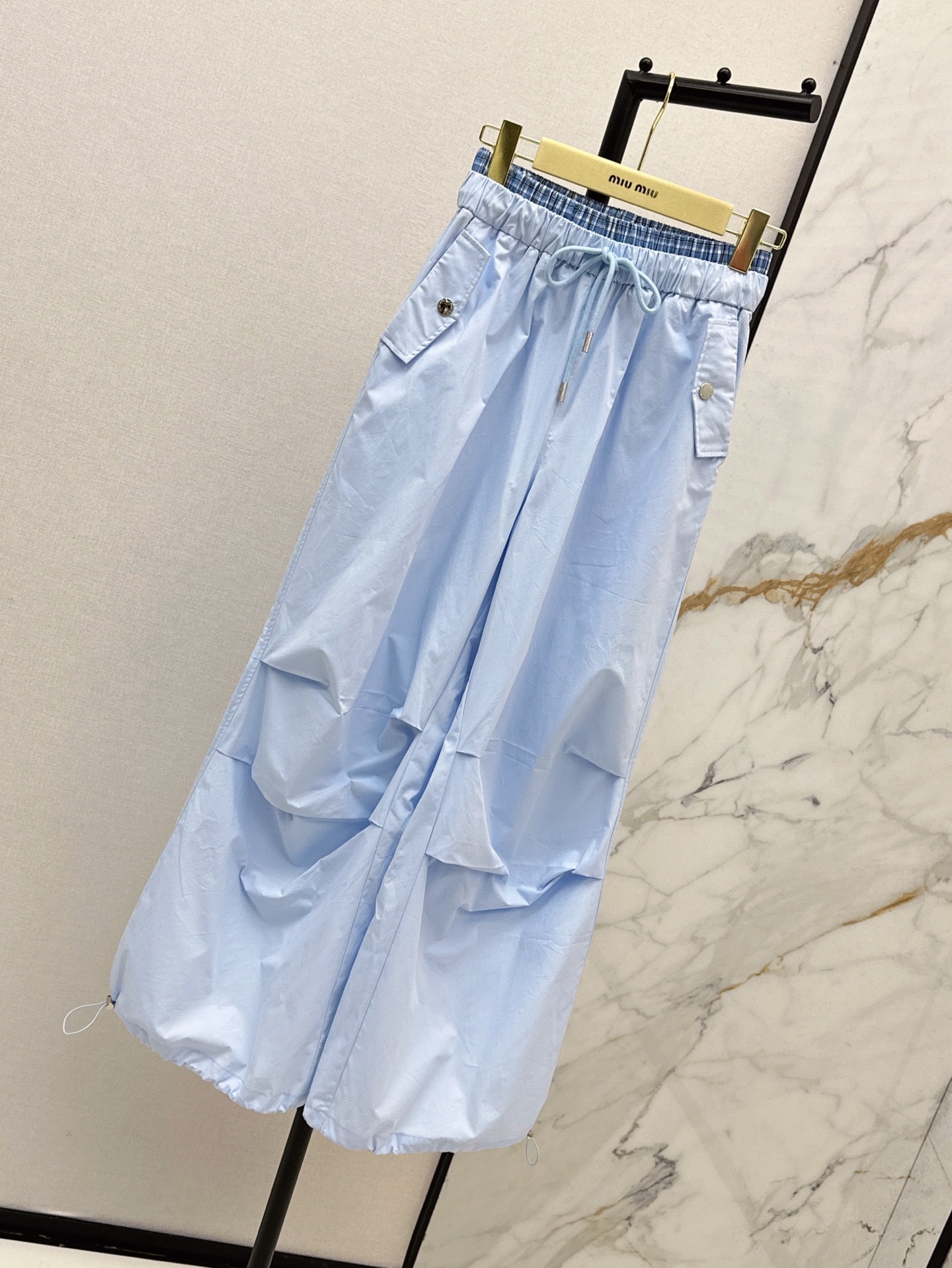 Mi 25ss wide-leg pants