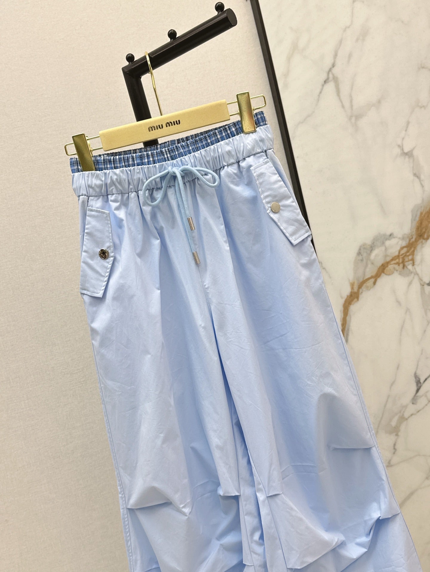 Mi 25ss wide-leg pants