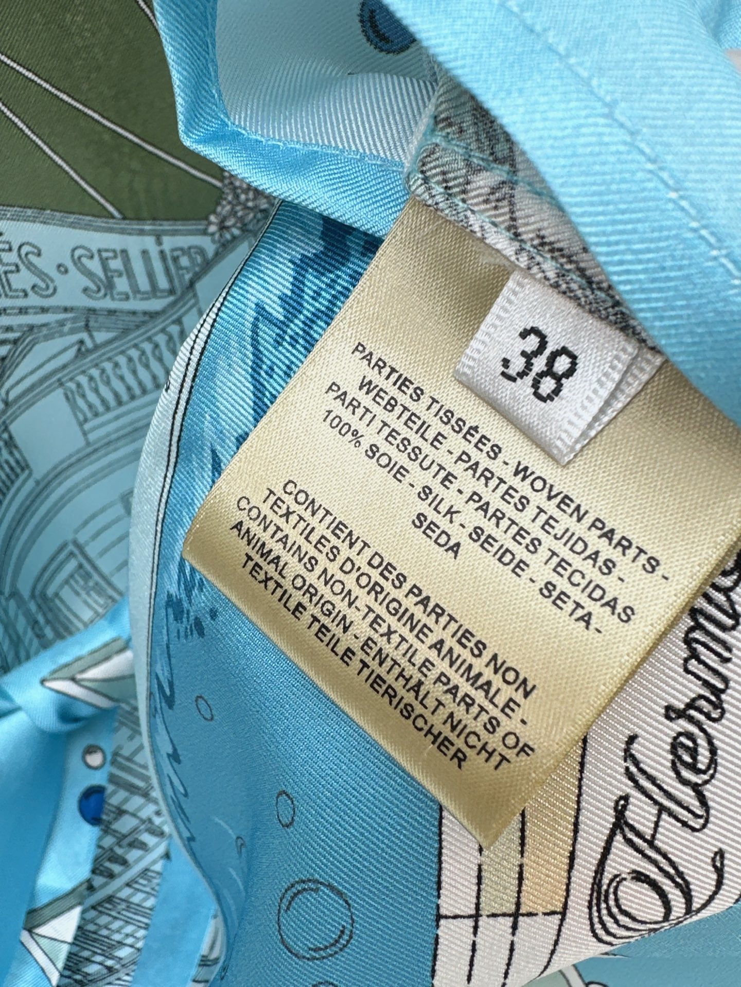 He 25ss print silk dress