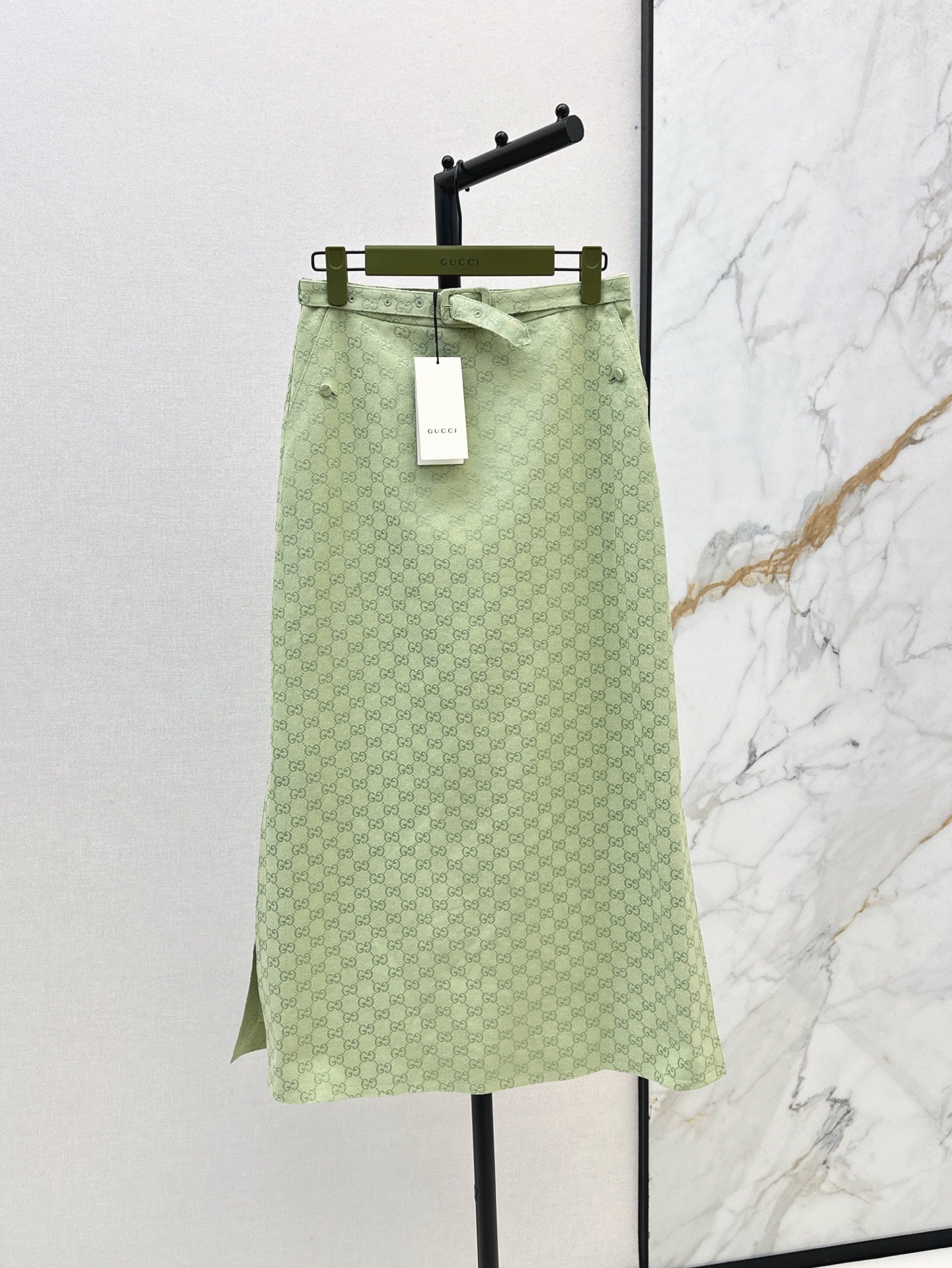 G 25SS jacquard skirt