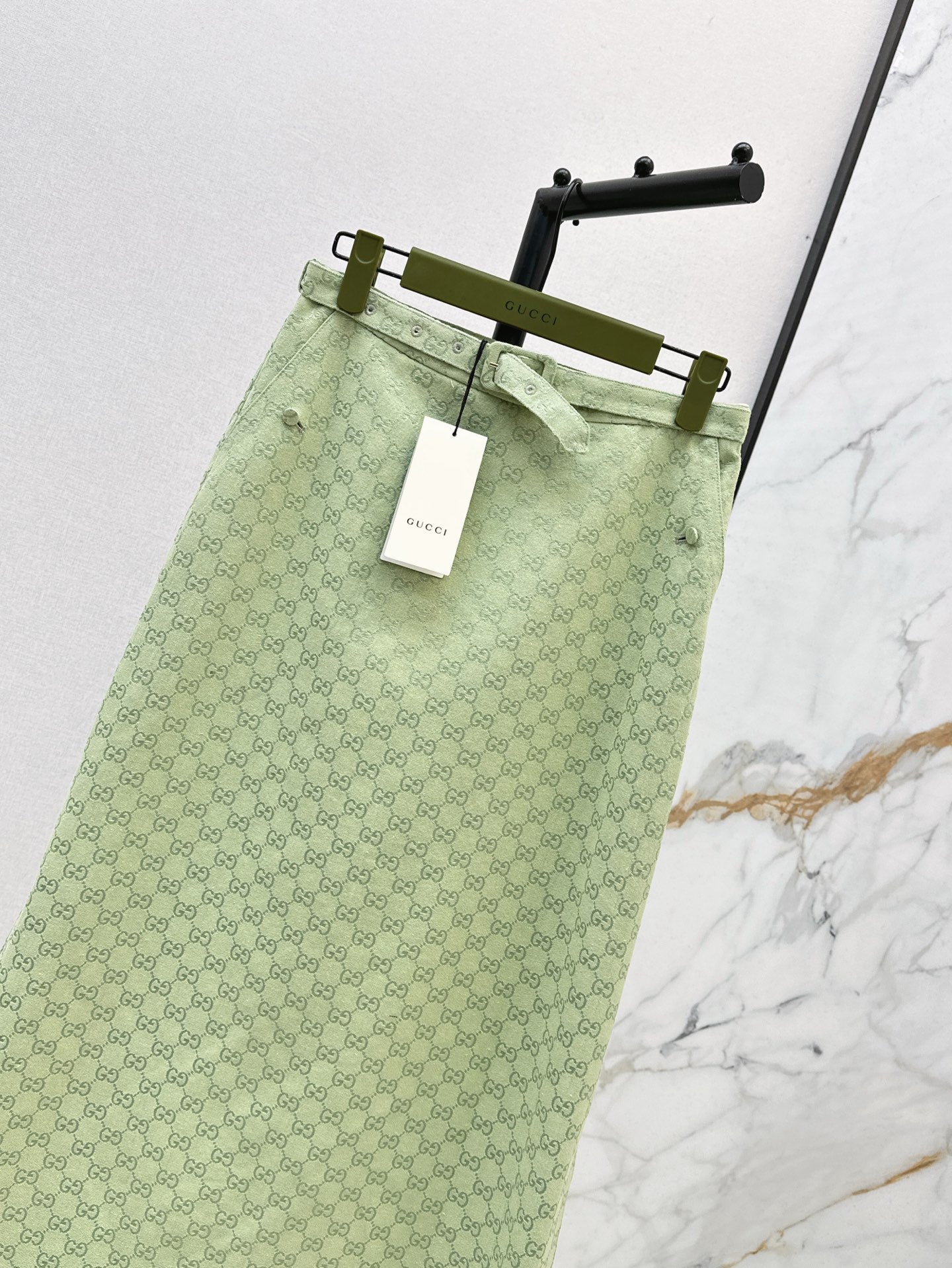 G 25SS jacquard skirt