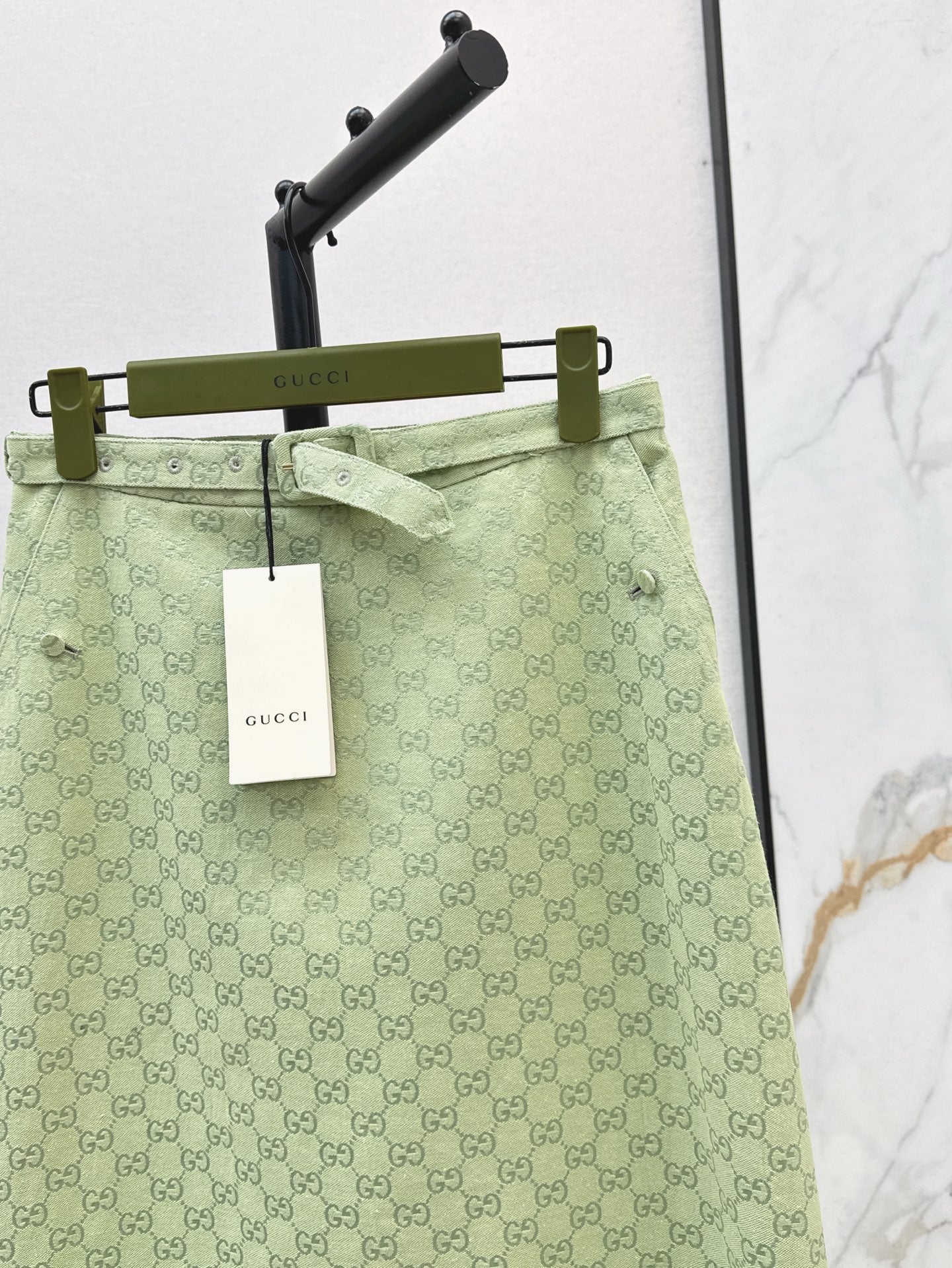 G 25SS jacquard skirt