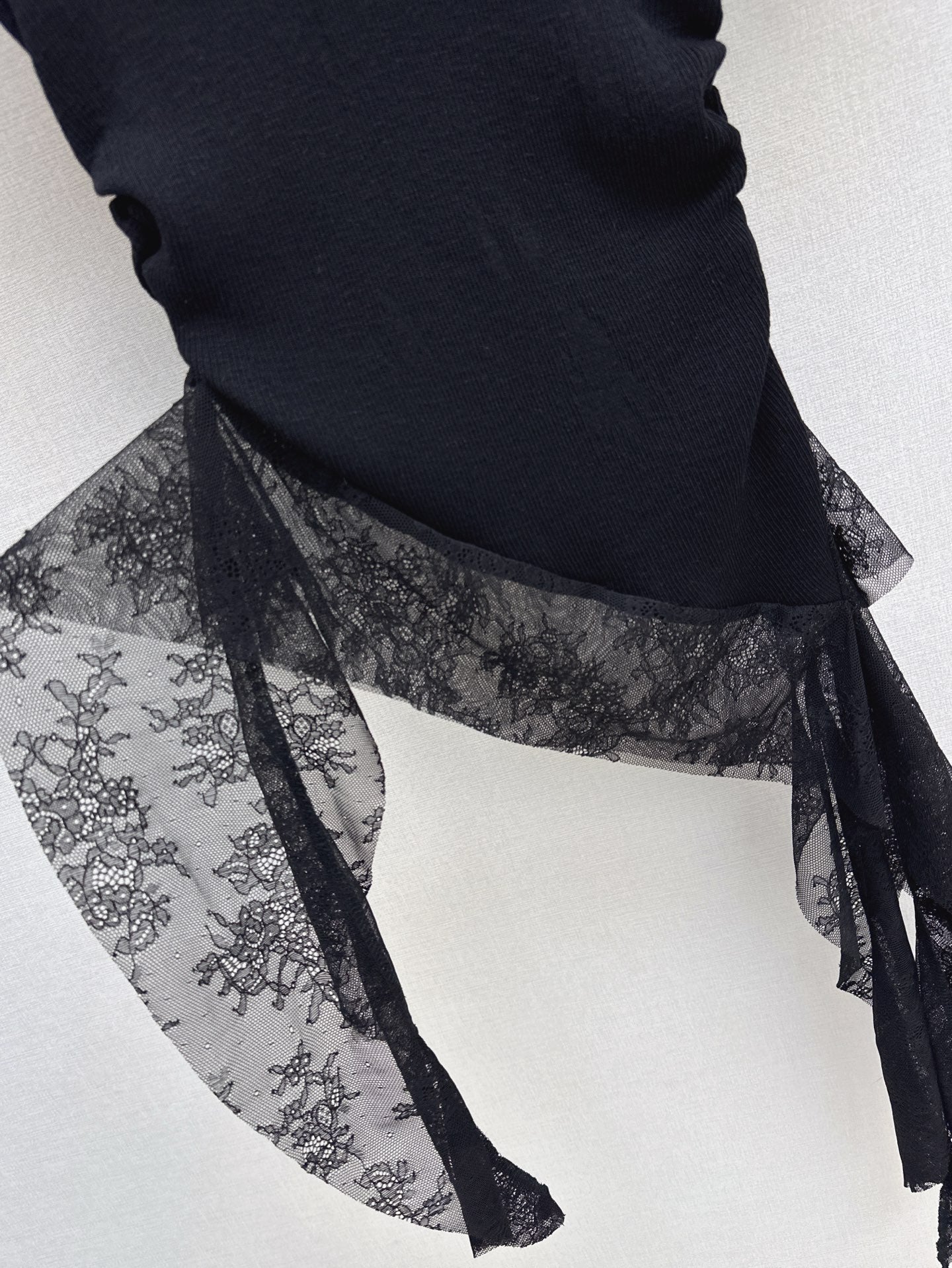 M 25SS Lace knitted shirt