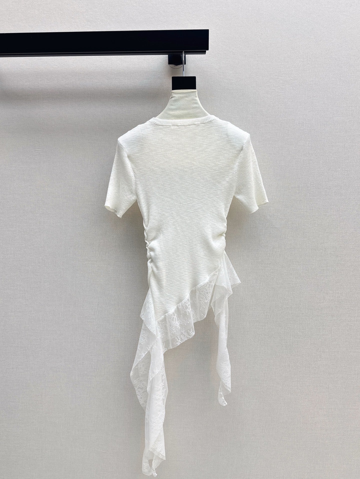 M 25SS Lace knitted shirt