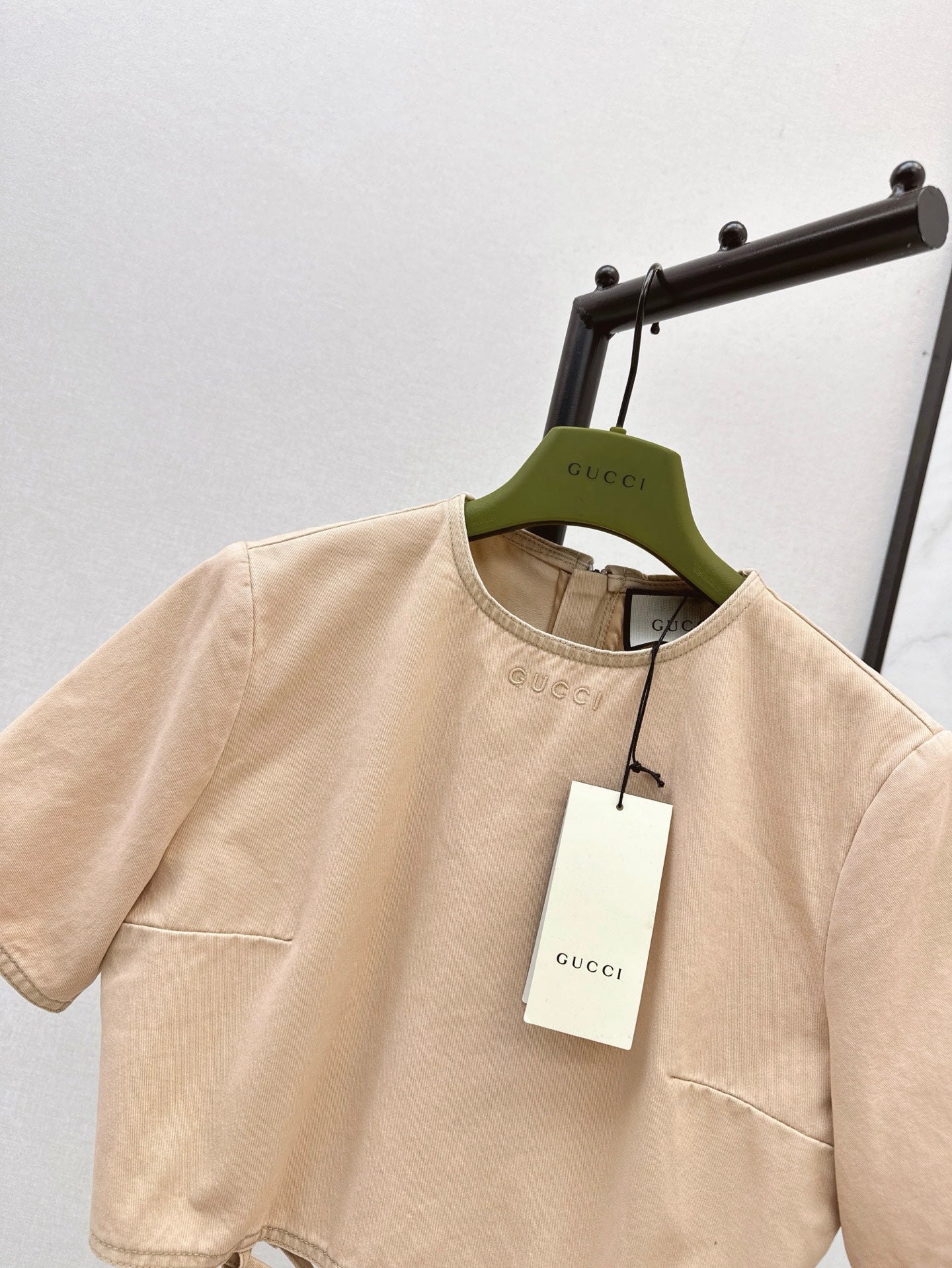 Gu 25SS Lace-up shirt