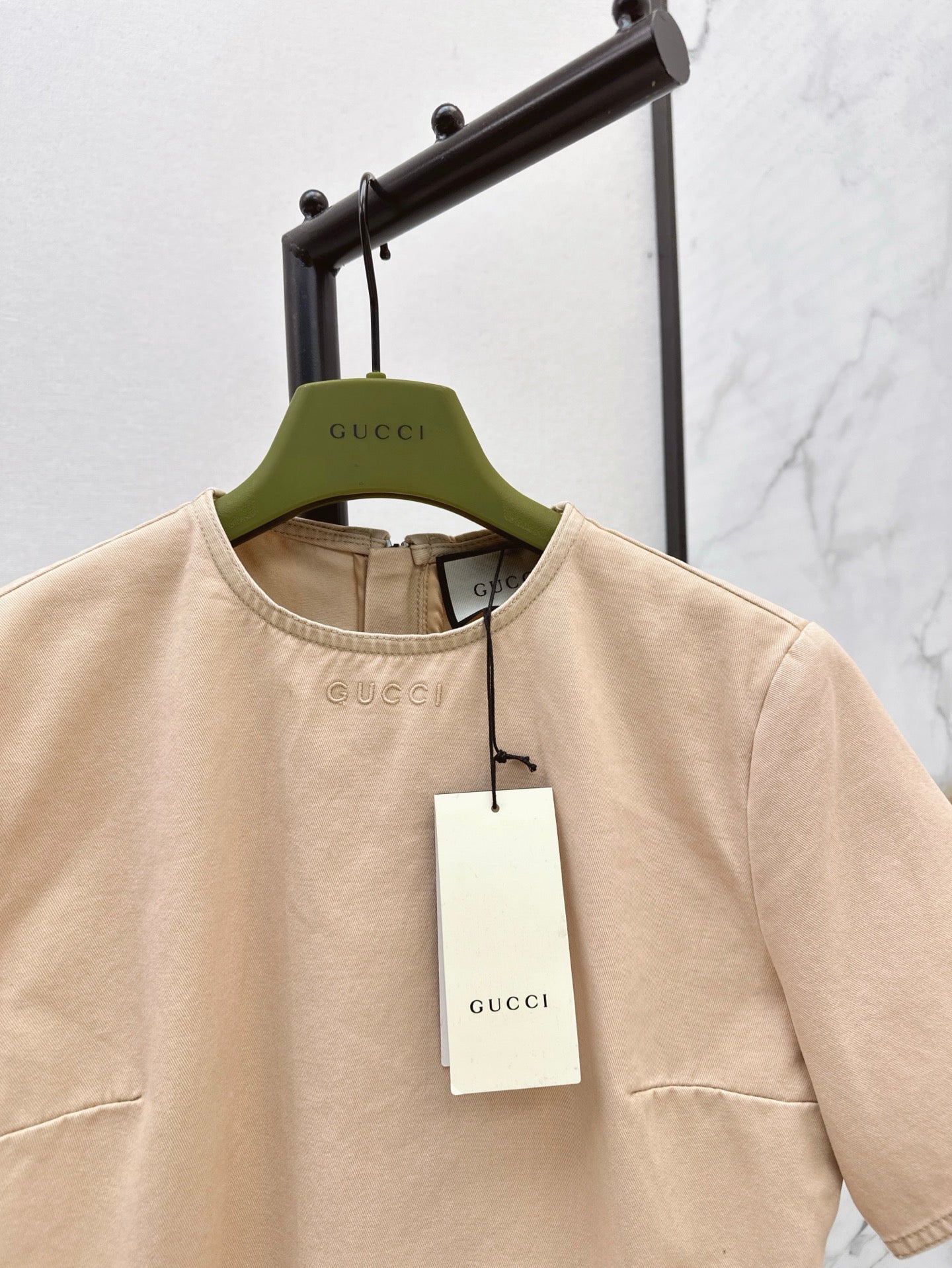 Gu 25SS Lace-up shirt