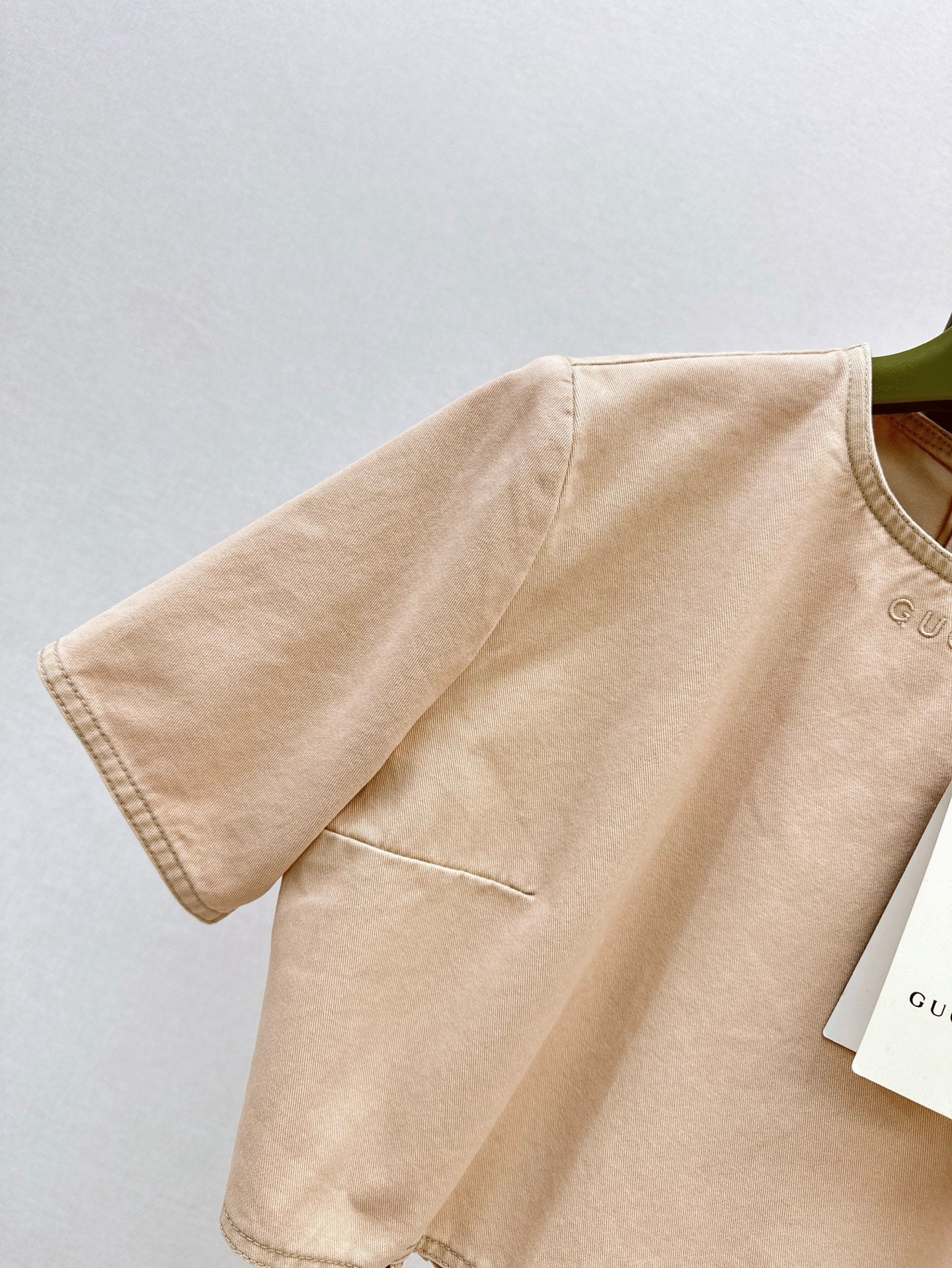 Gu 25SS Lace-up shirt