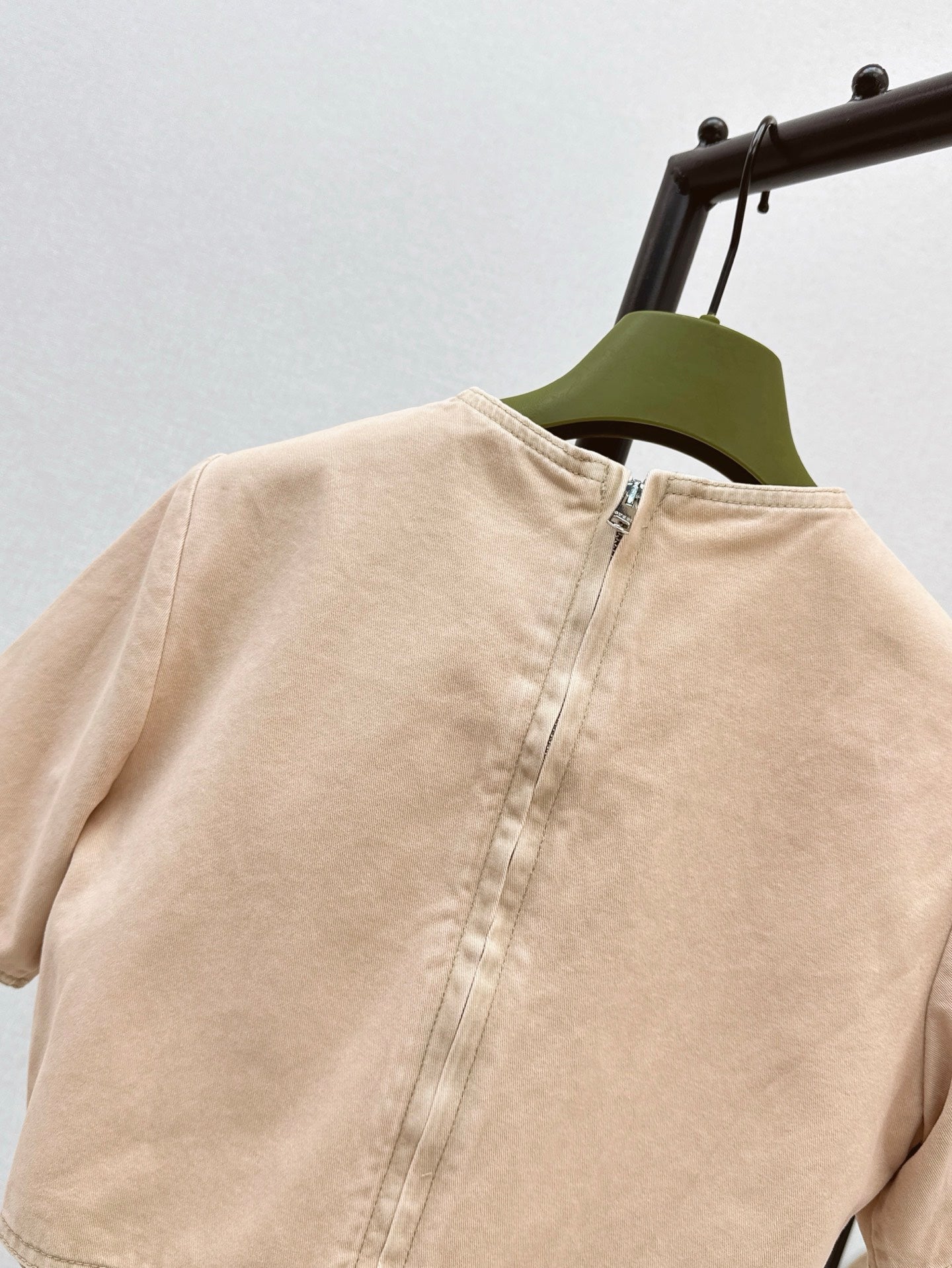 Gu 25SS Lace-up shirt
