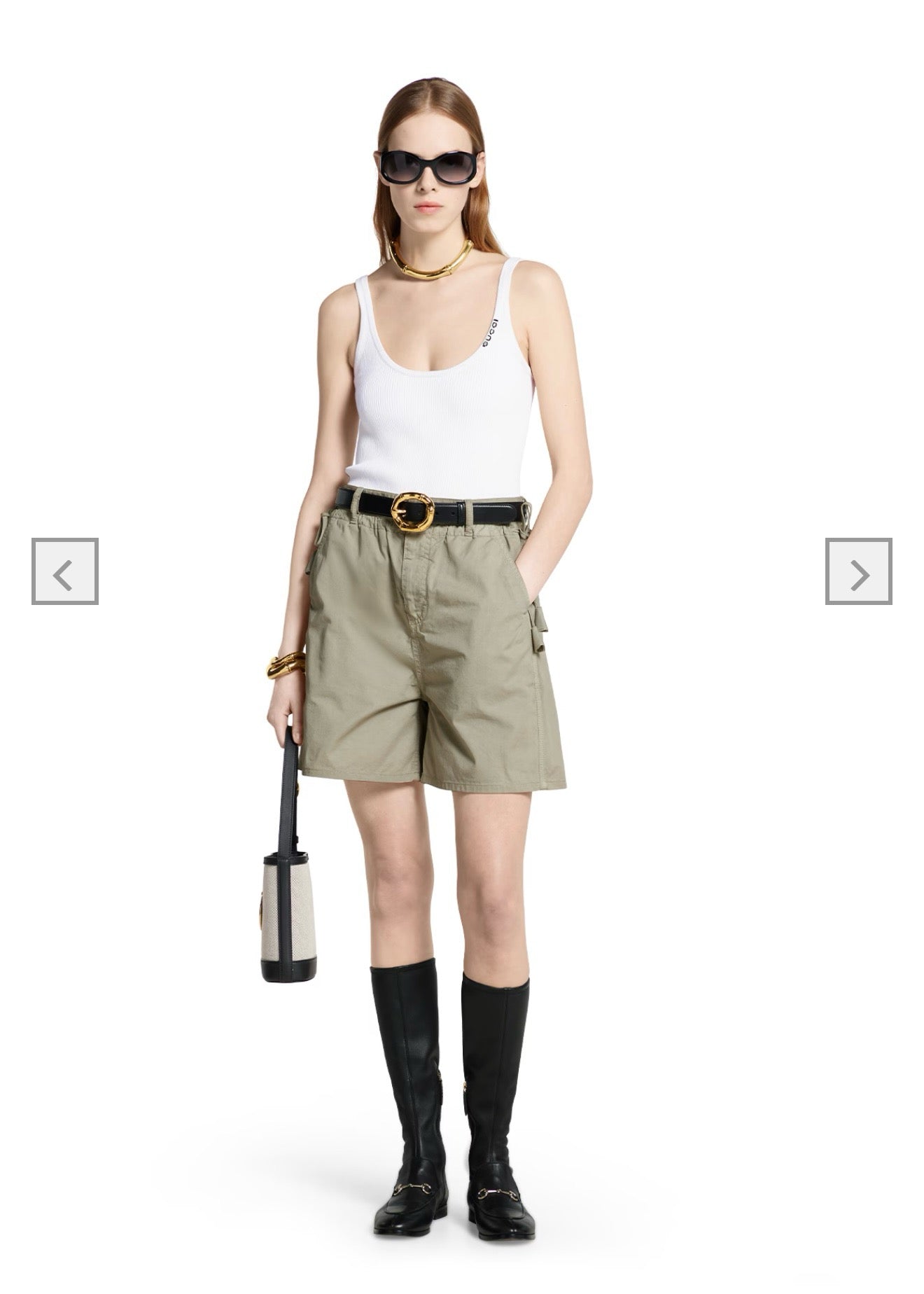 GU 25SS High waisted shorts