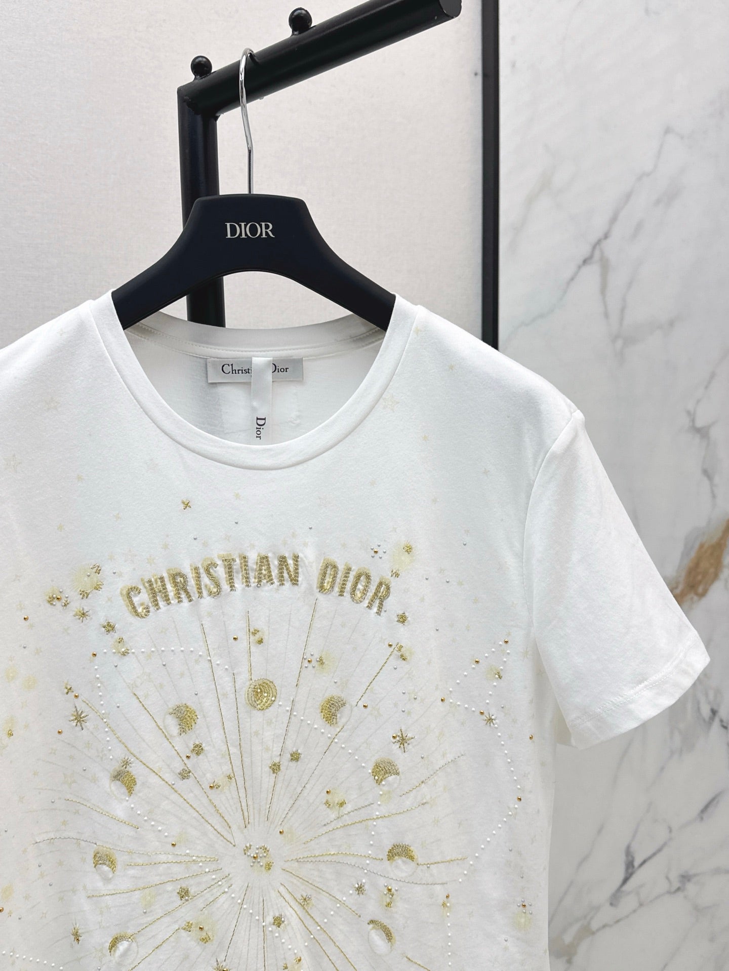 CD 25ss embroidered t-shirt