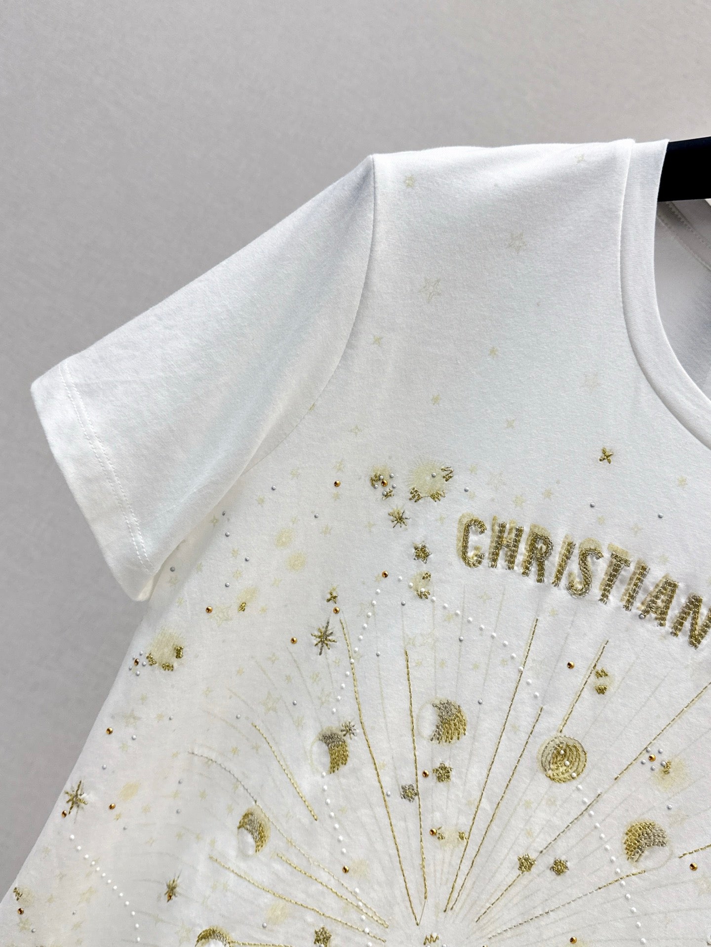 CD 25ss embroidered t-shirt