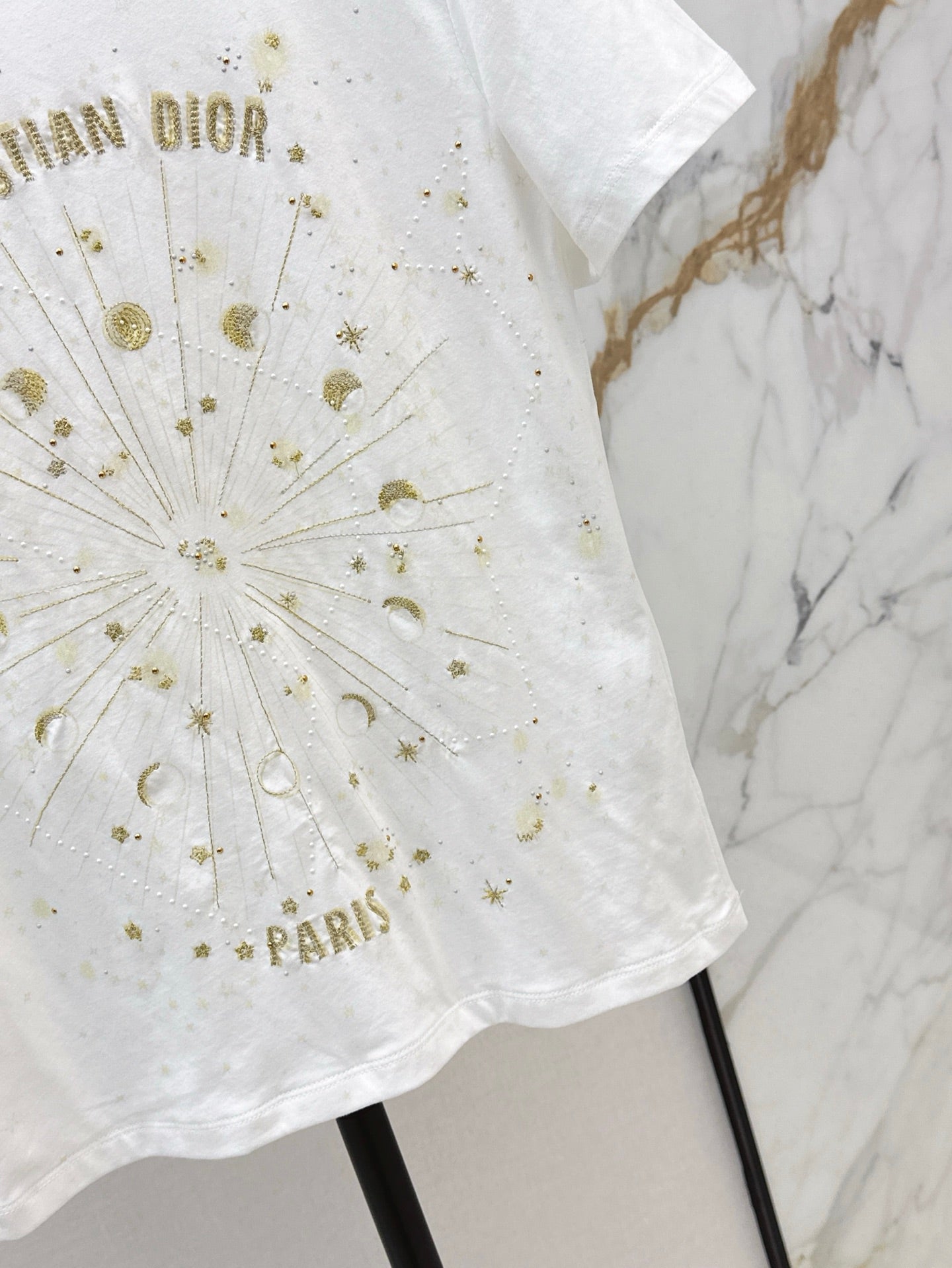 CD 25ss embroidered t-shirt