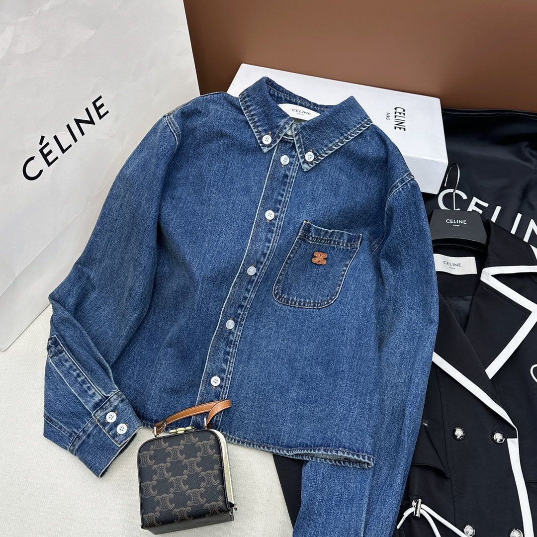 CE denim shirt