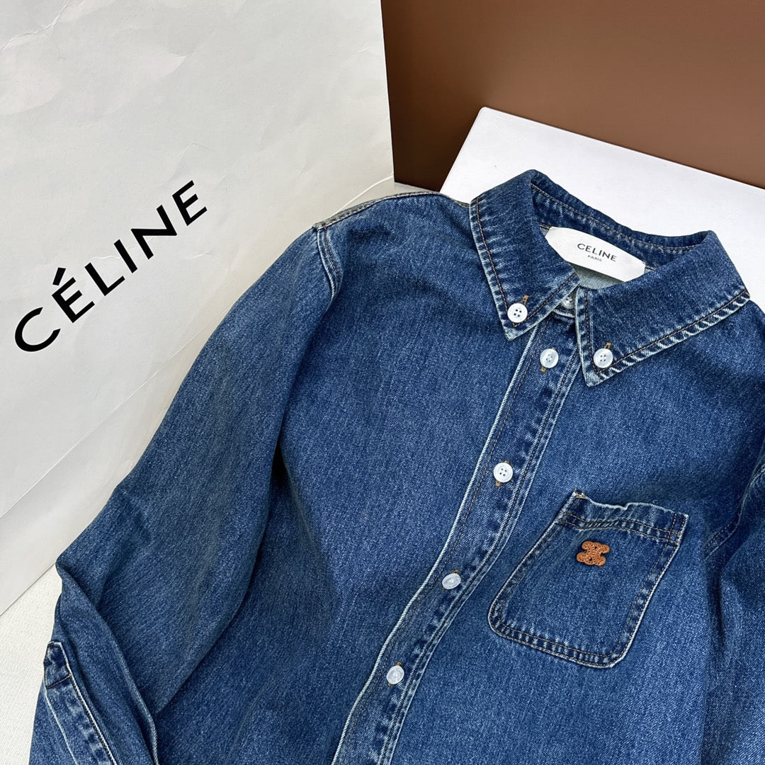 CE denim shirt
