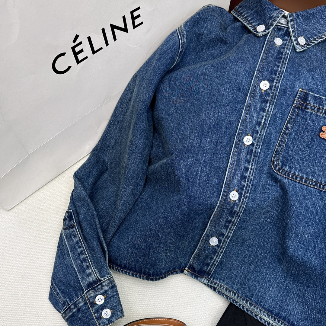 CE denim shirt