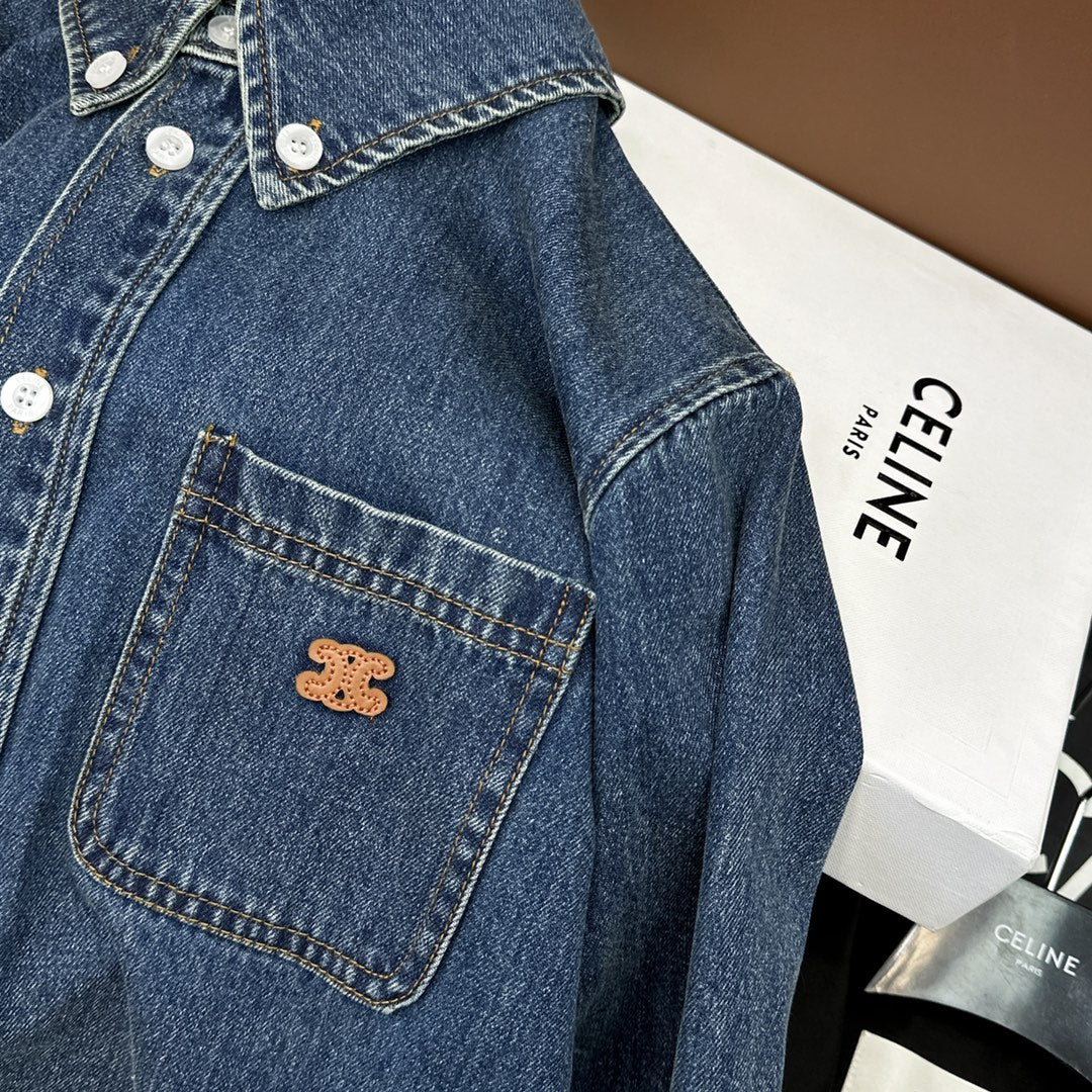 CE denim shirt