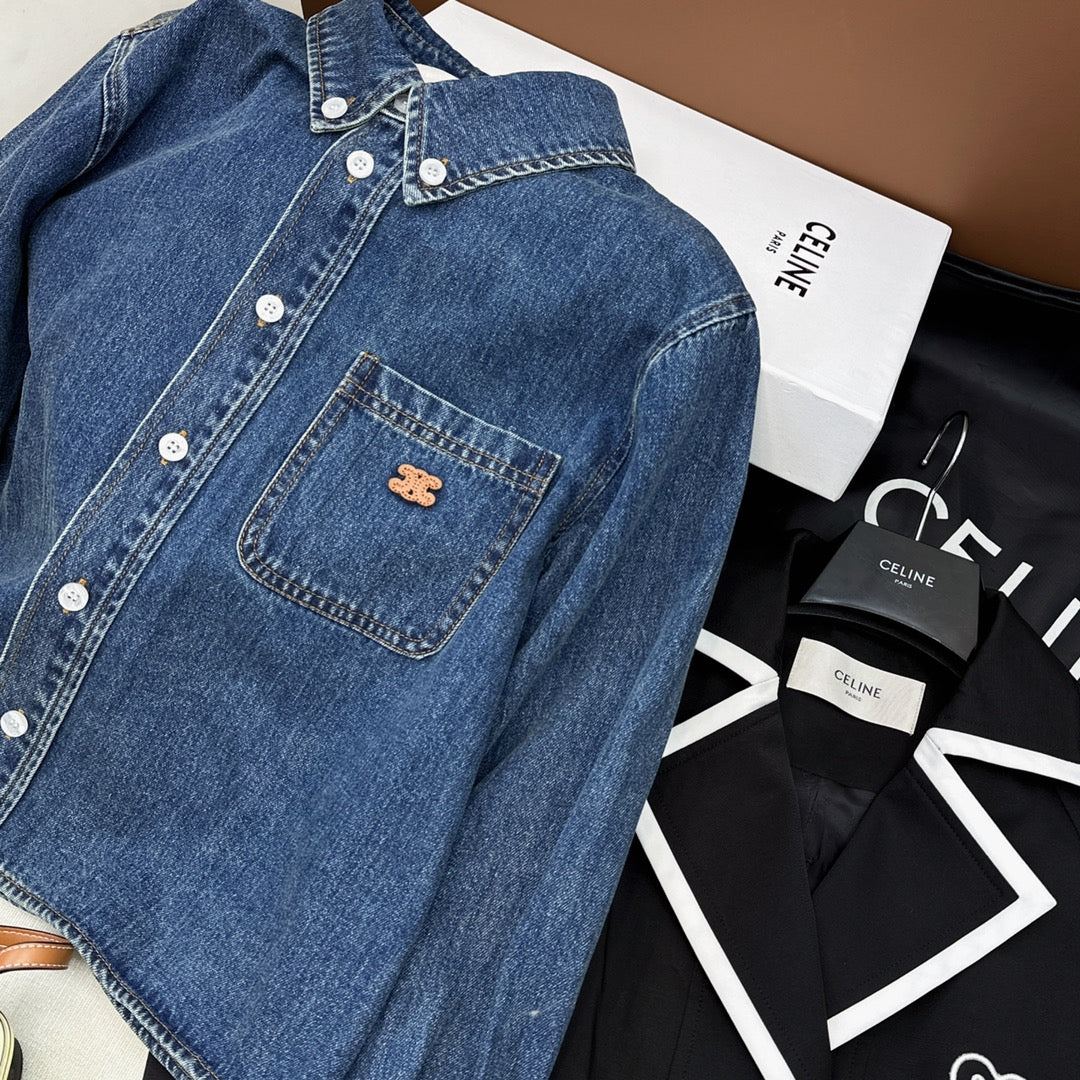 CE denim shirt