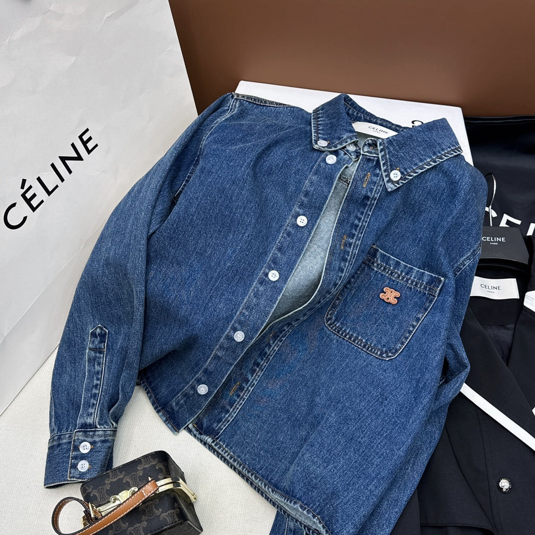 CE denim shirt