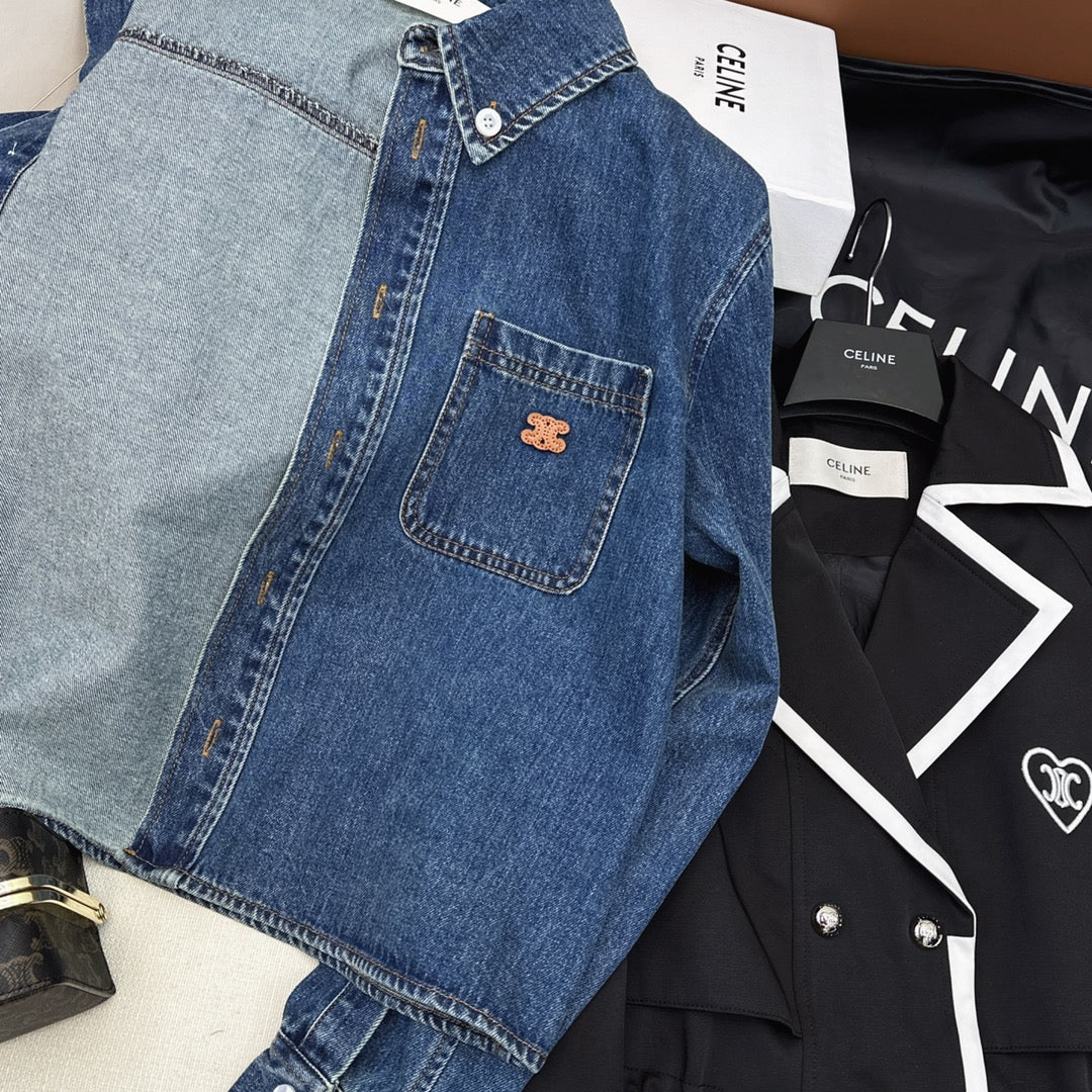 CE denim shirt