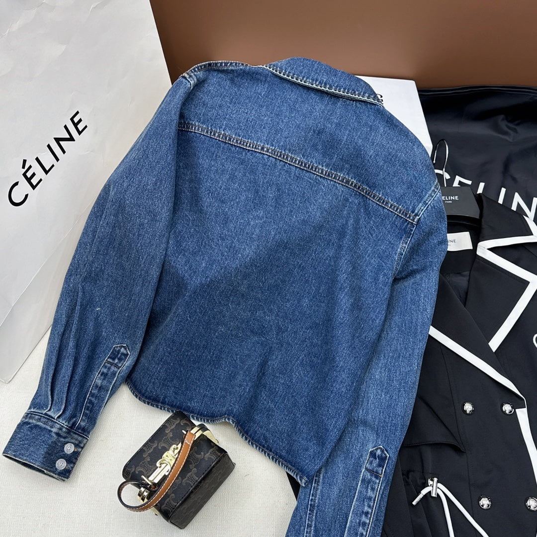 CE denim shirt