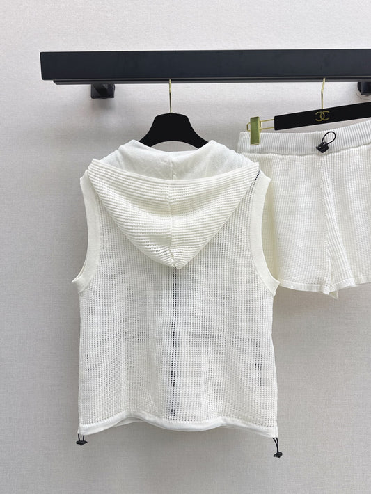 Ch 25ss knit hollow set
