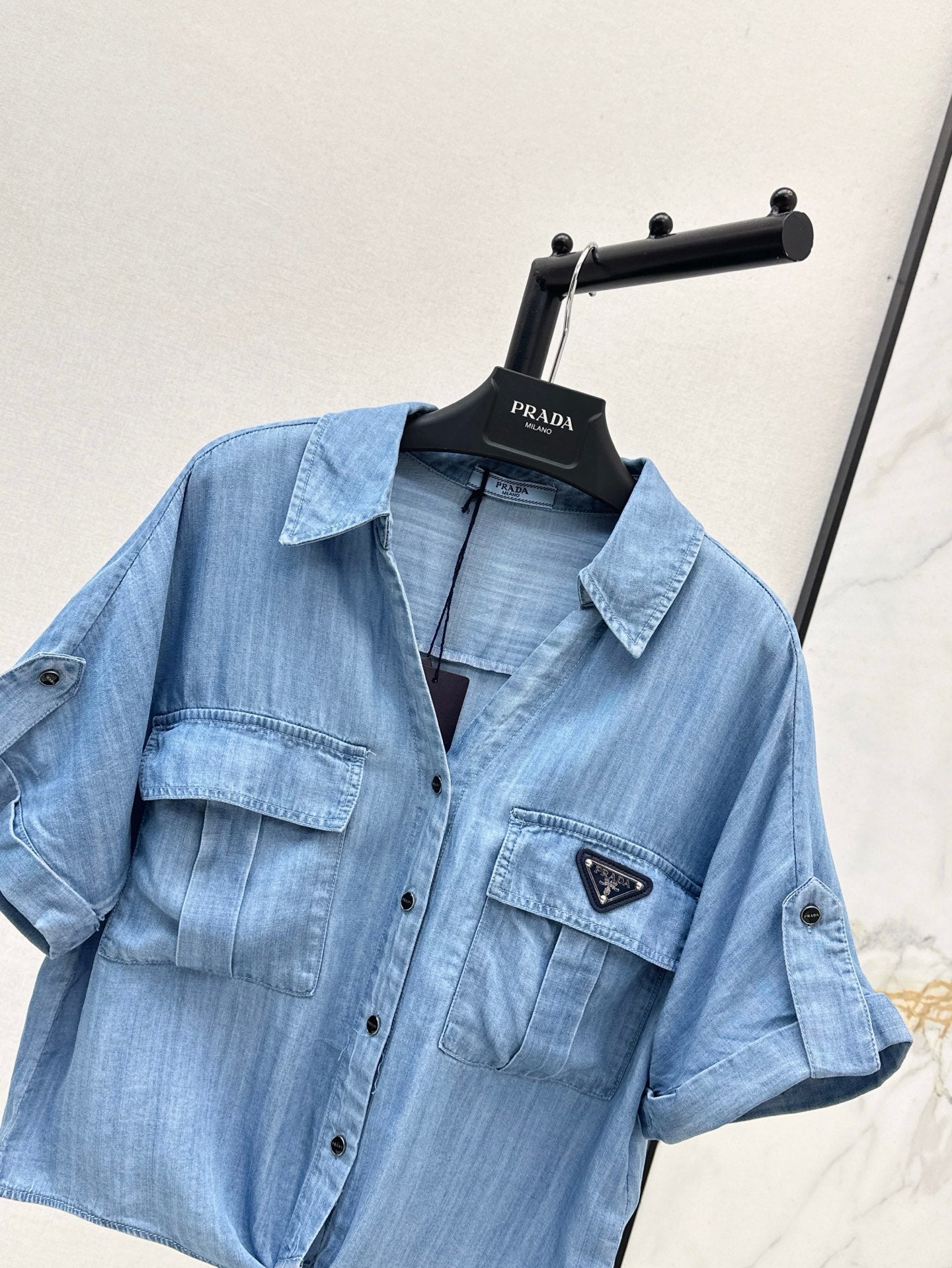 Pra 25ss denim shirt