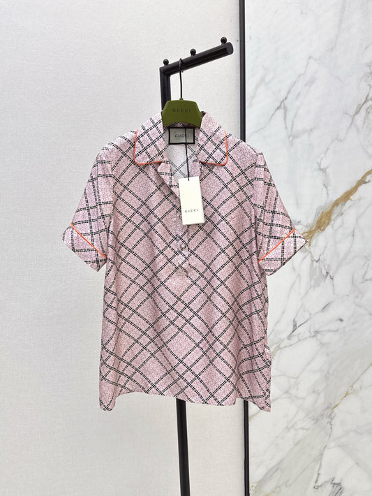 Guc 25ss silk shirt