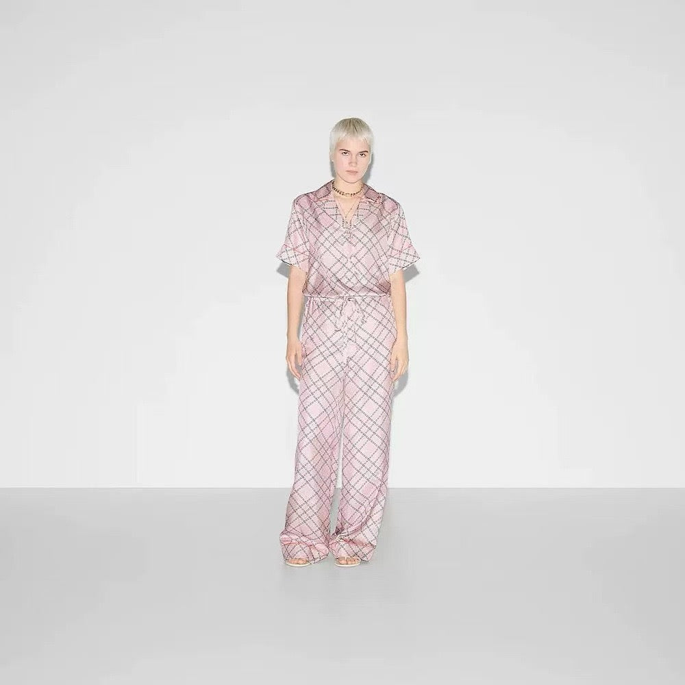 Gu 25ss Silk pants