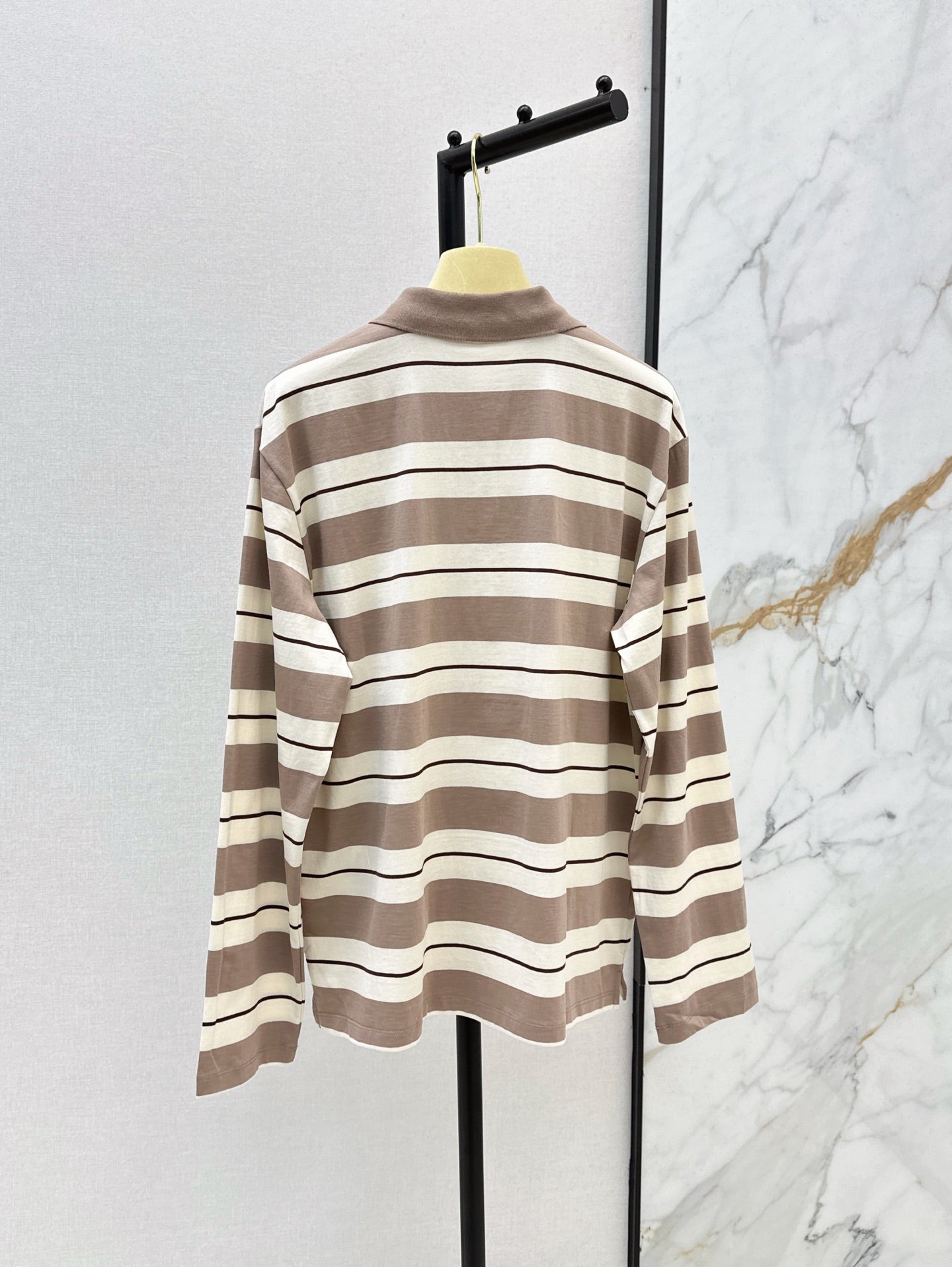 Miu 25ss stripe shirt